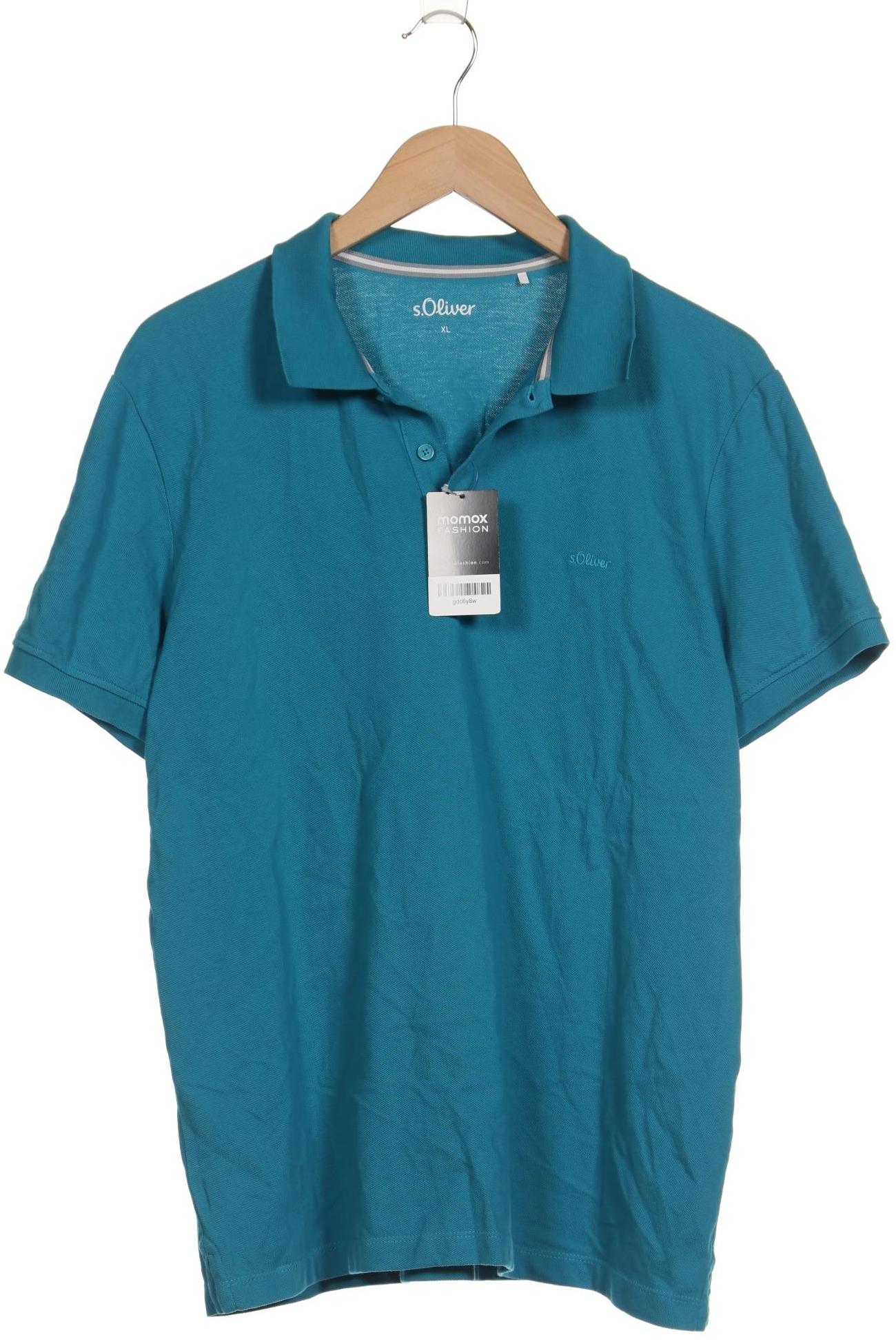 

s.Oliver Herren Poloshirt, blau, Gr. 54