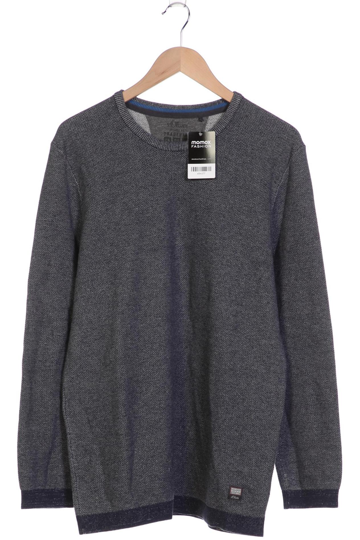

s.Oliver Herren Pullover, blau, Gr. 56