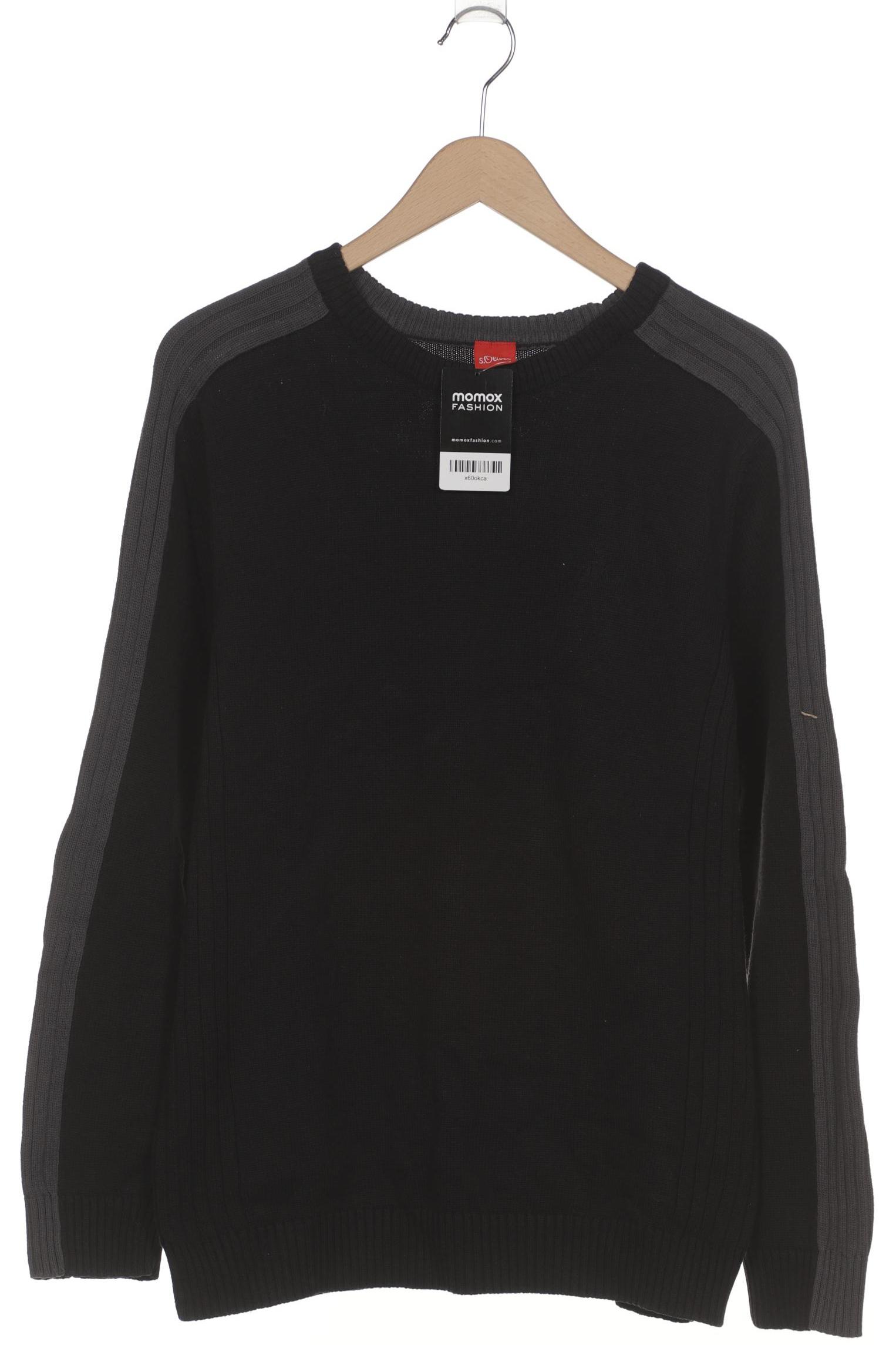 

s.Oliver Herren Pullover, schwarz, Gr. 54