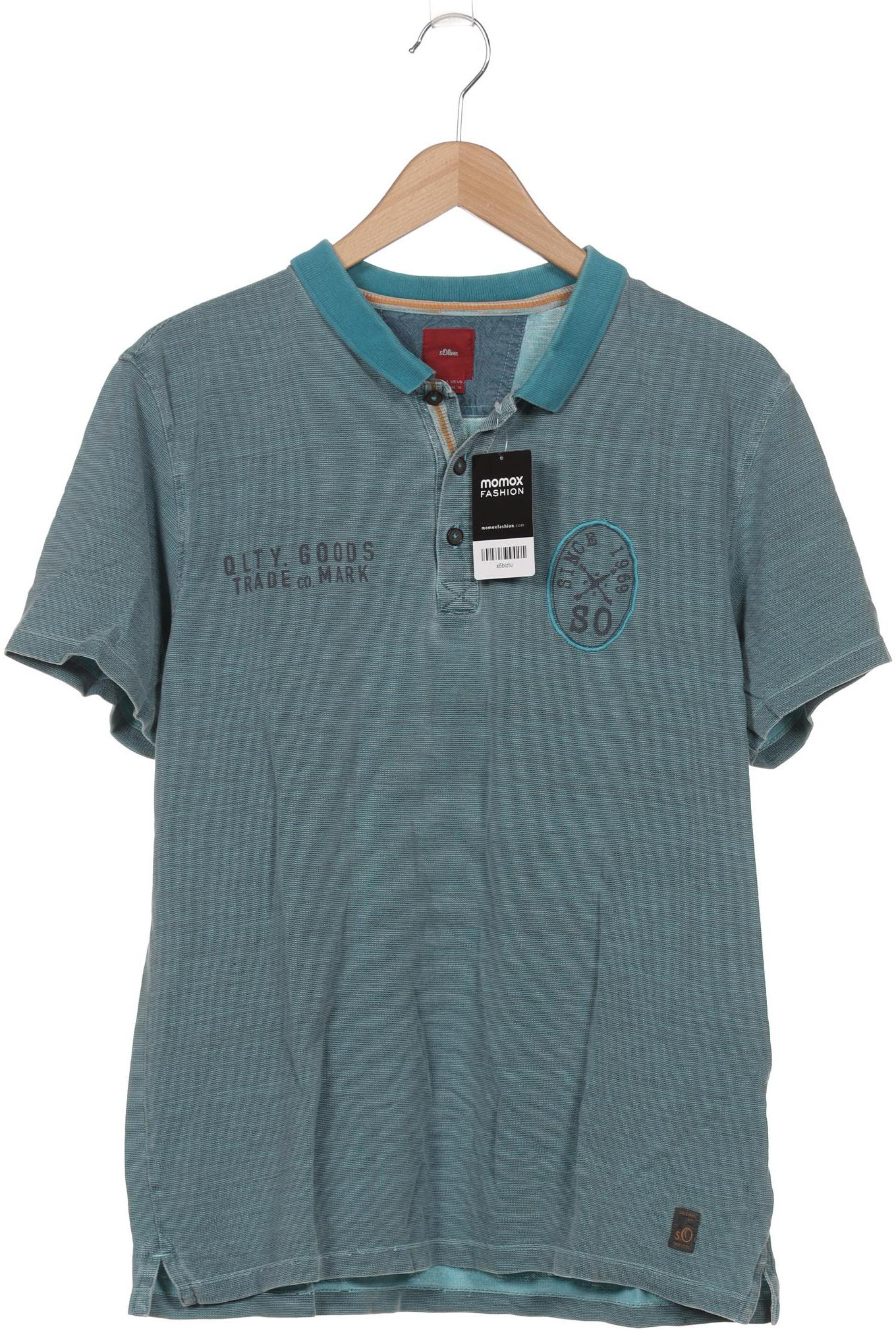 

s.Oliver Herren Poloshirt, türkis, Gr. 54