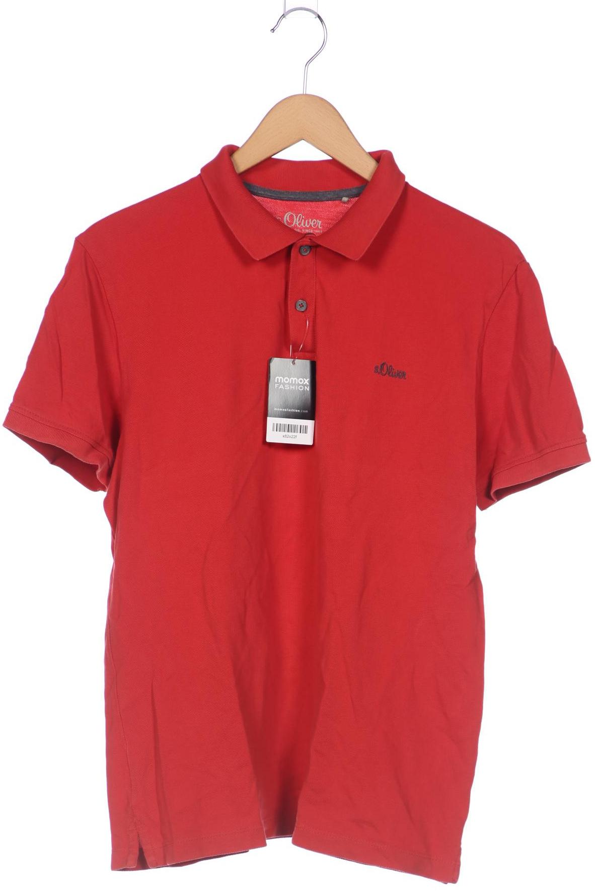 

s.Oliver Herren Poloshirt, rot, Gr. 52