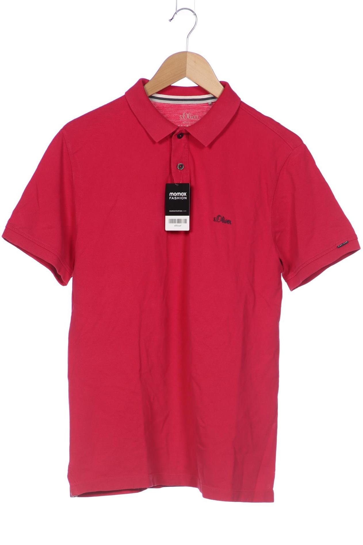 

s.Oliver Herren Poloshirt, pink, Gr. 52