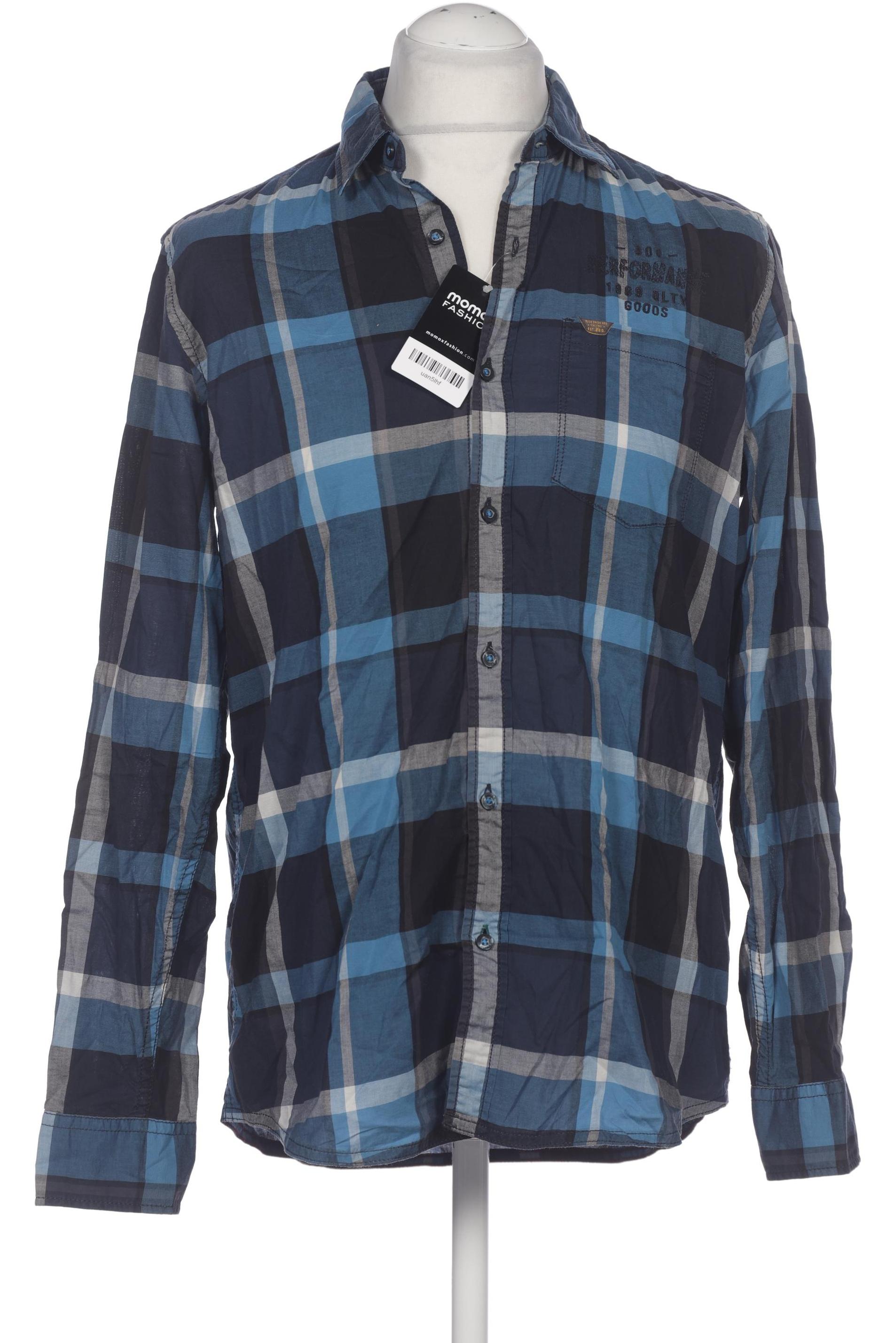 

s.Oliver Herren Hemd, marineblau, Gr. 48