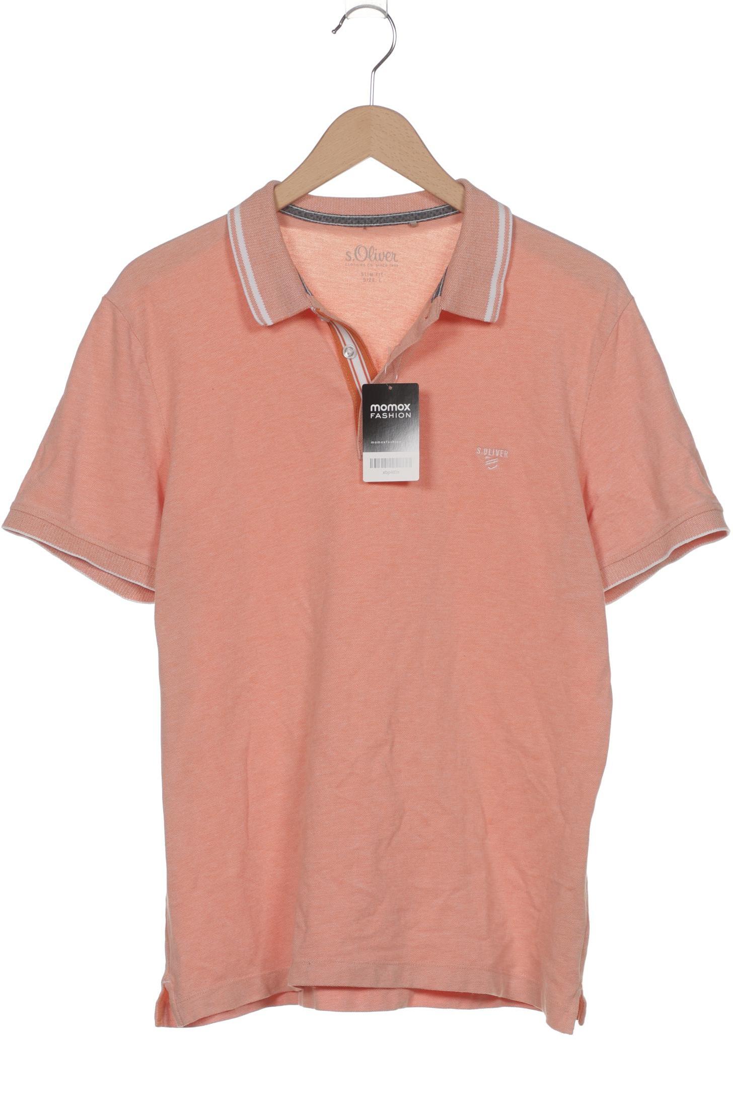 

s.Oliver Herren Poloshirt, orange, Gr. 52