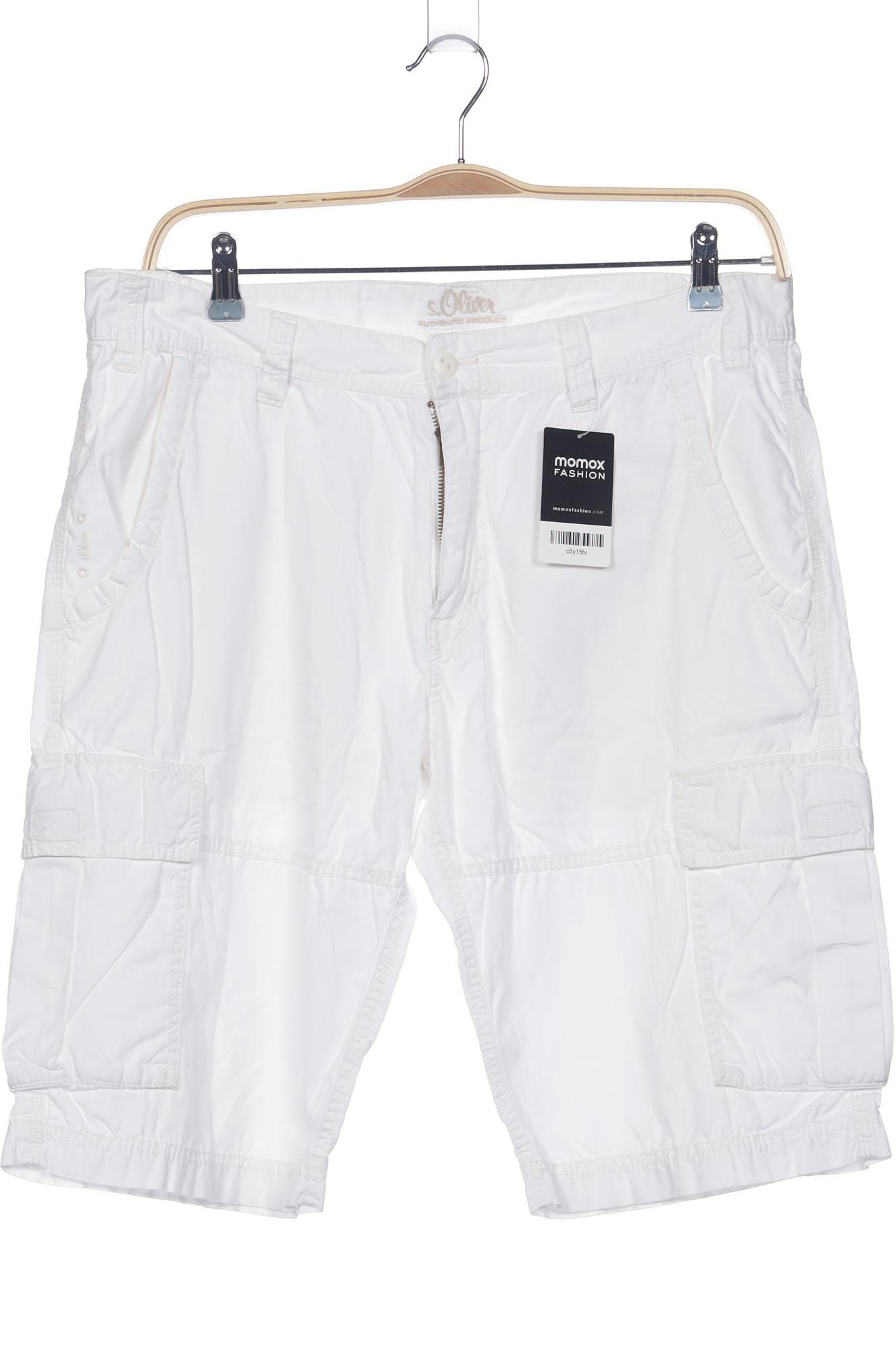 

s.Oliver Herren Shorts, weiß, Gr. 36