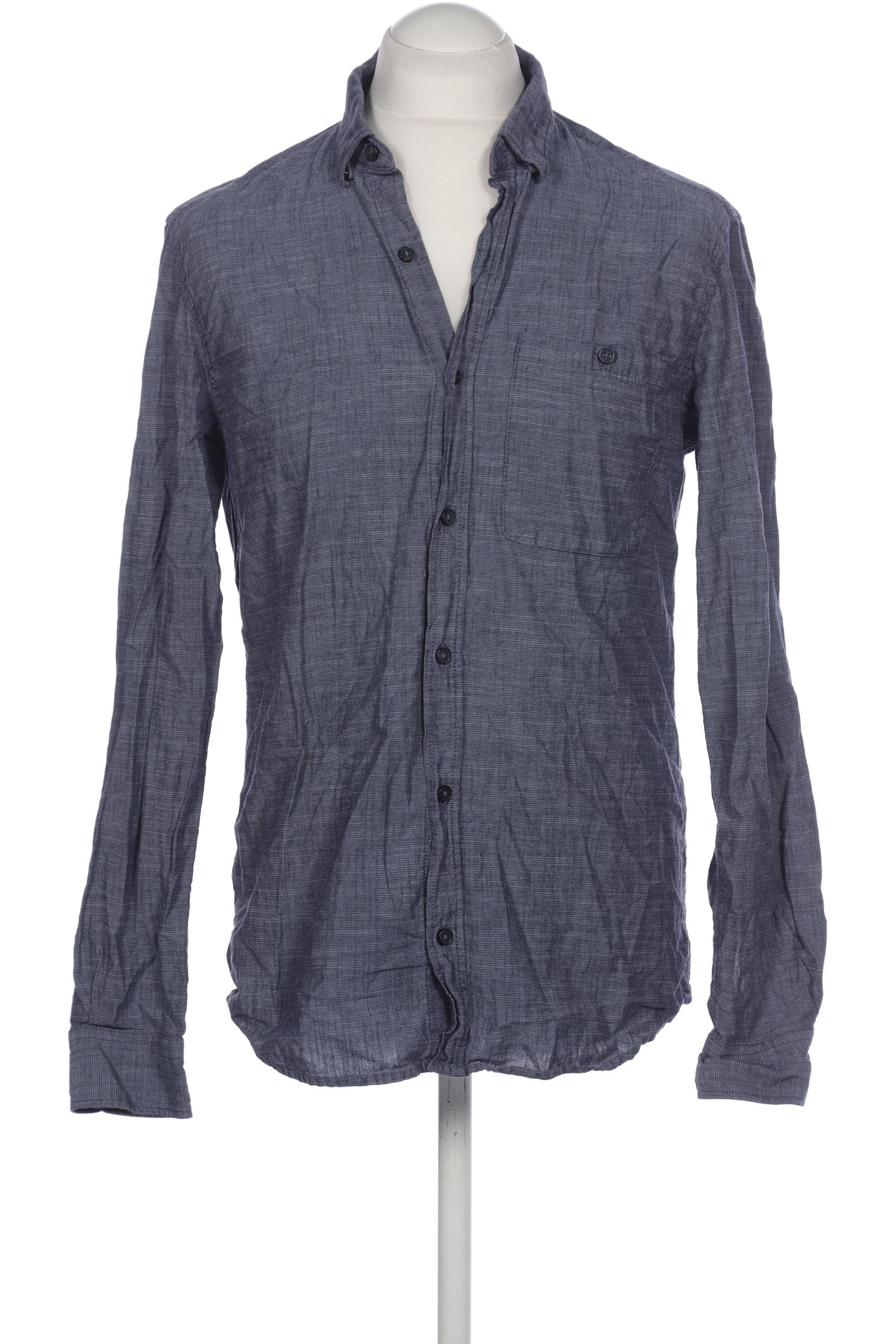 

s.Oliver Herren Hemd, marineblau, Gr. 48