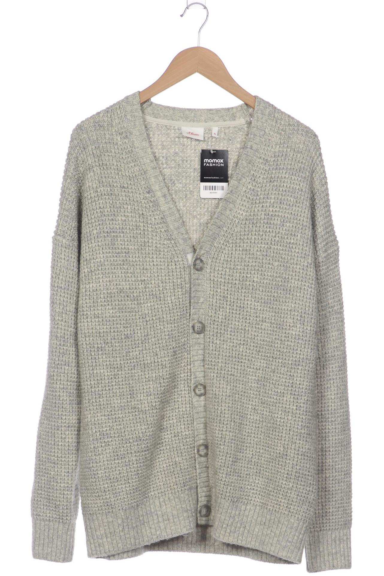 

s.Oliver Herren Strickjacke, grau, Gr. 54