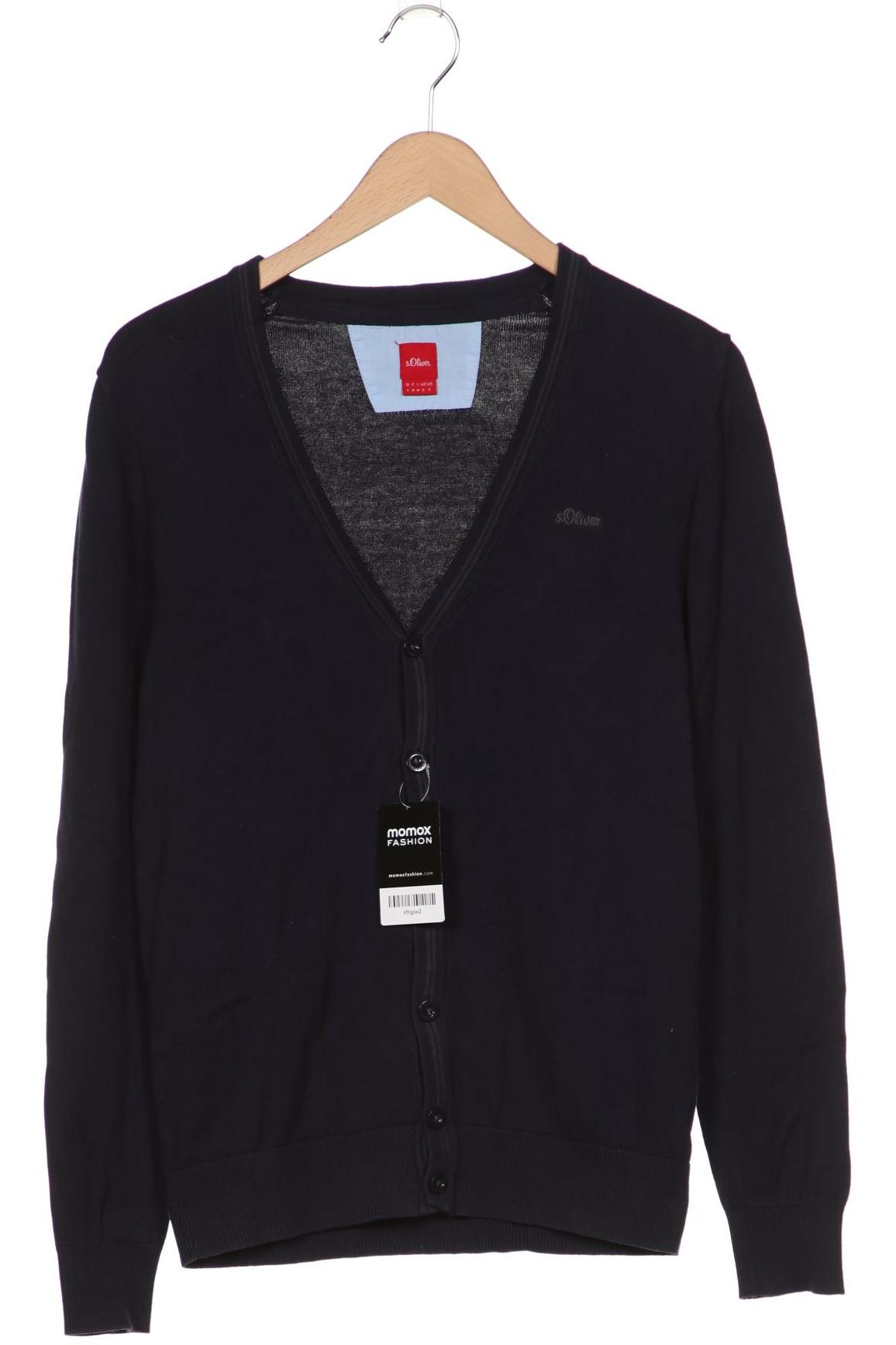 

s.Oliver Herren Strickjacke, marineblau