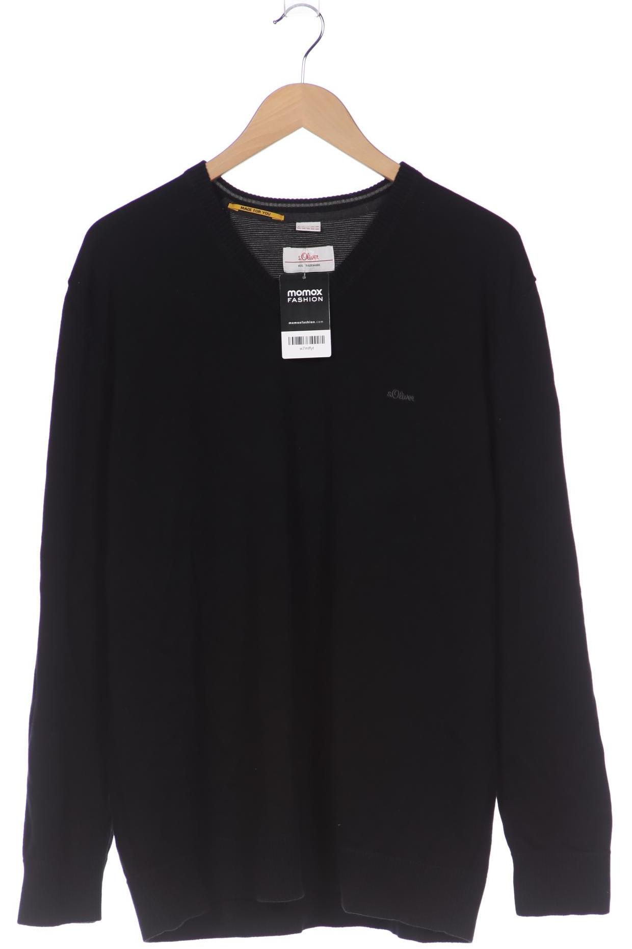 

s.Oliver Herren Pullover, schwarz, Gr. 56