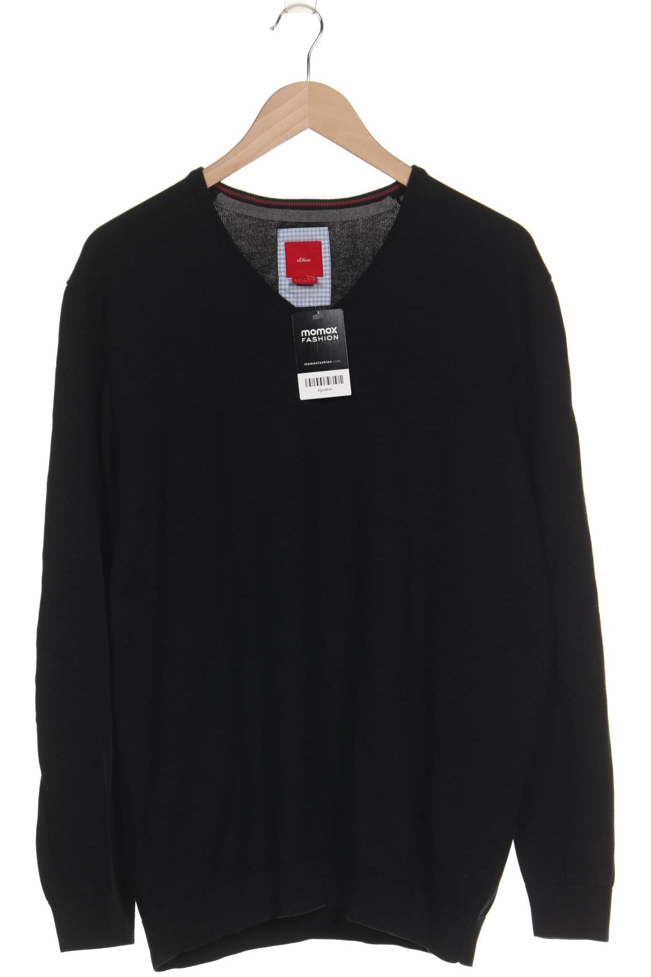 

s.Oliver Herren Pullover, schwarz, Gr. 54