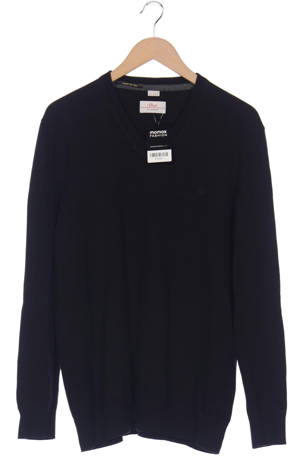 

s.Oliver Herren Pullover, schwarz, Gr. 54