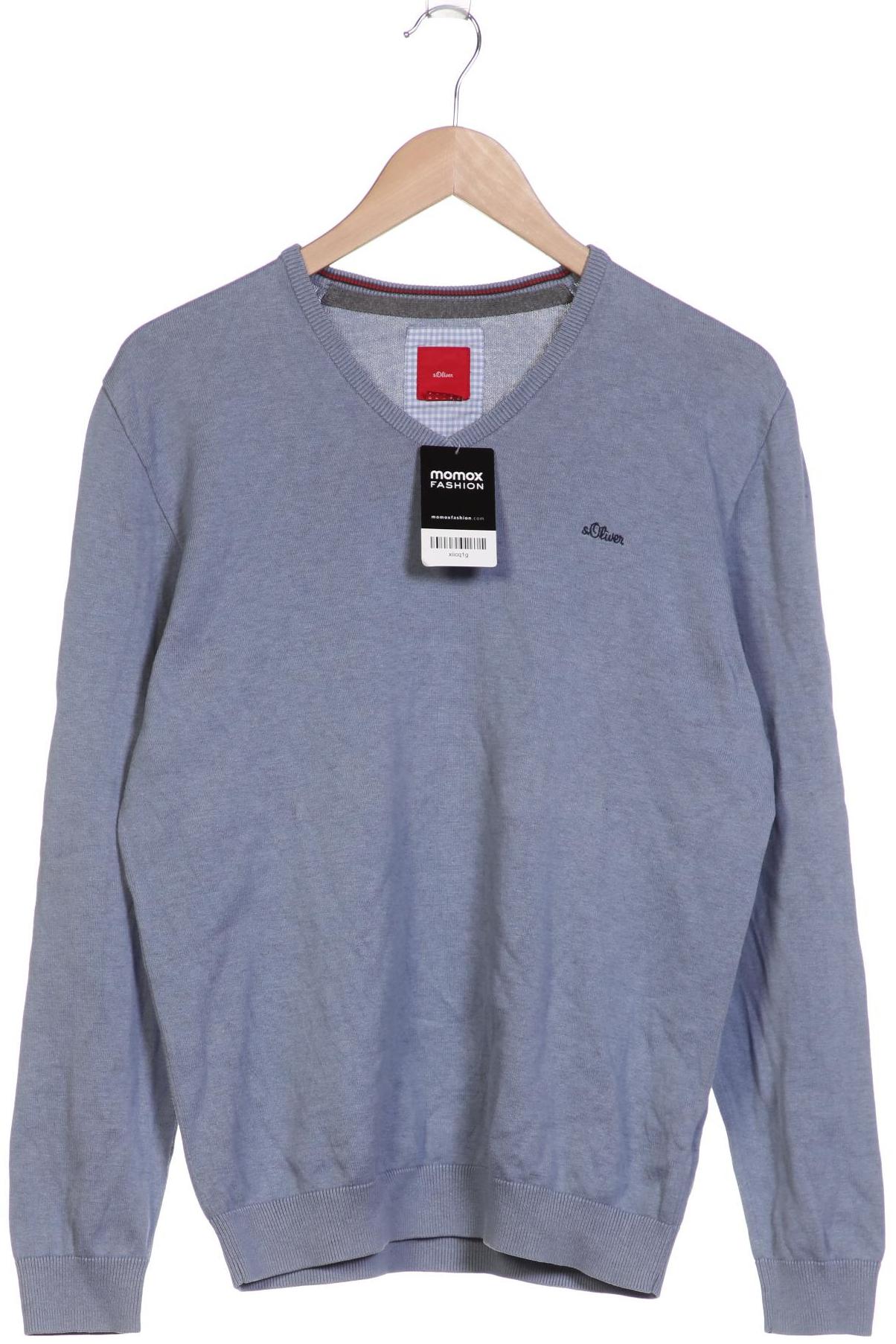 

s.Oliver Herren Pullover, blau, Gr. 48