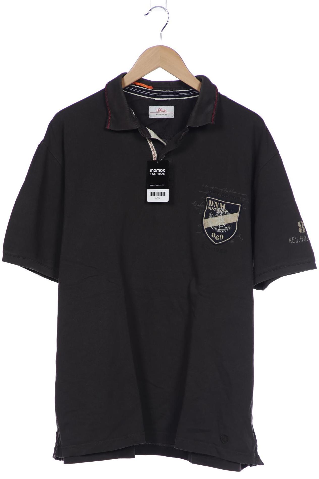 

s.Oliver Herren Poloshirt, grau, Gr. 58