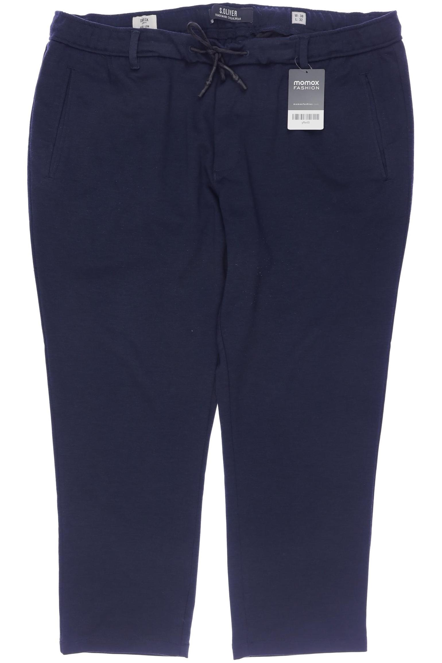 

s.Oliver Herren Stoffhose, marineblau, Gr. 38