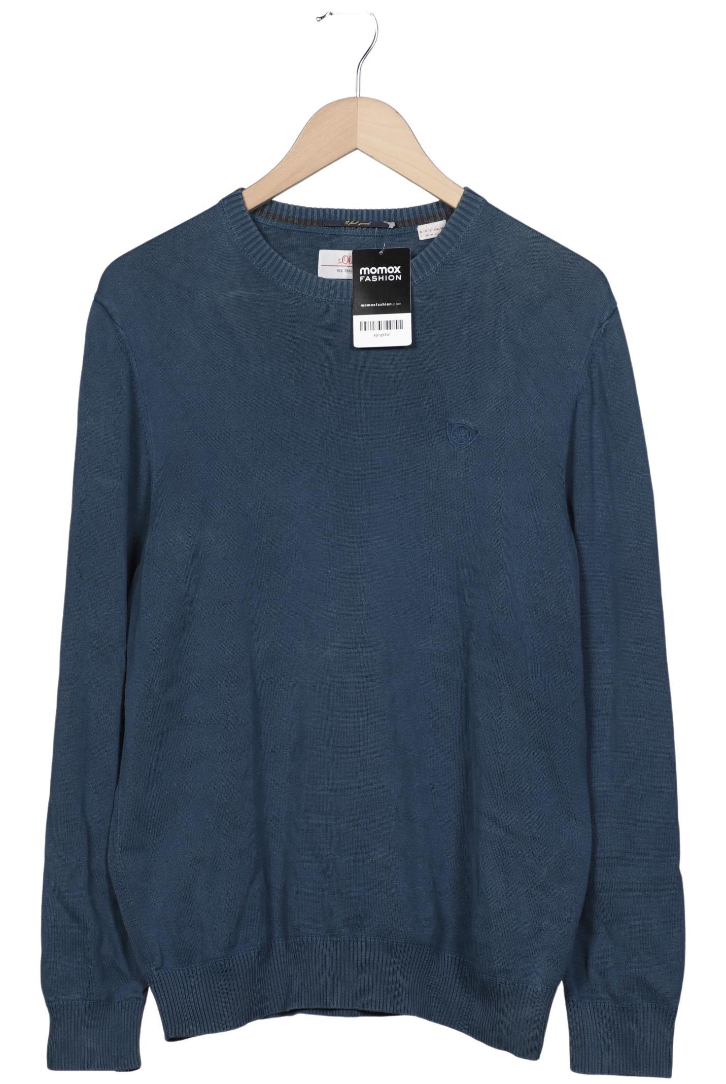 

s.Oliver Herren Pullover, blau, Gr. 52