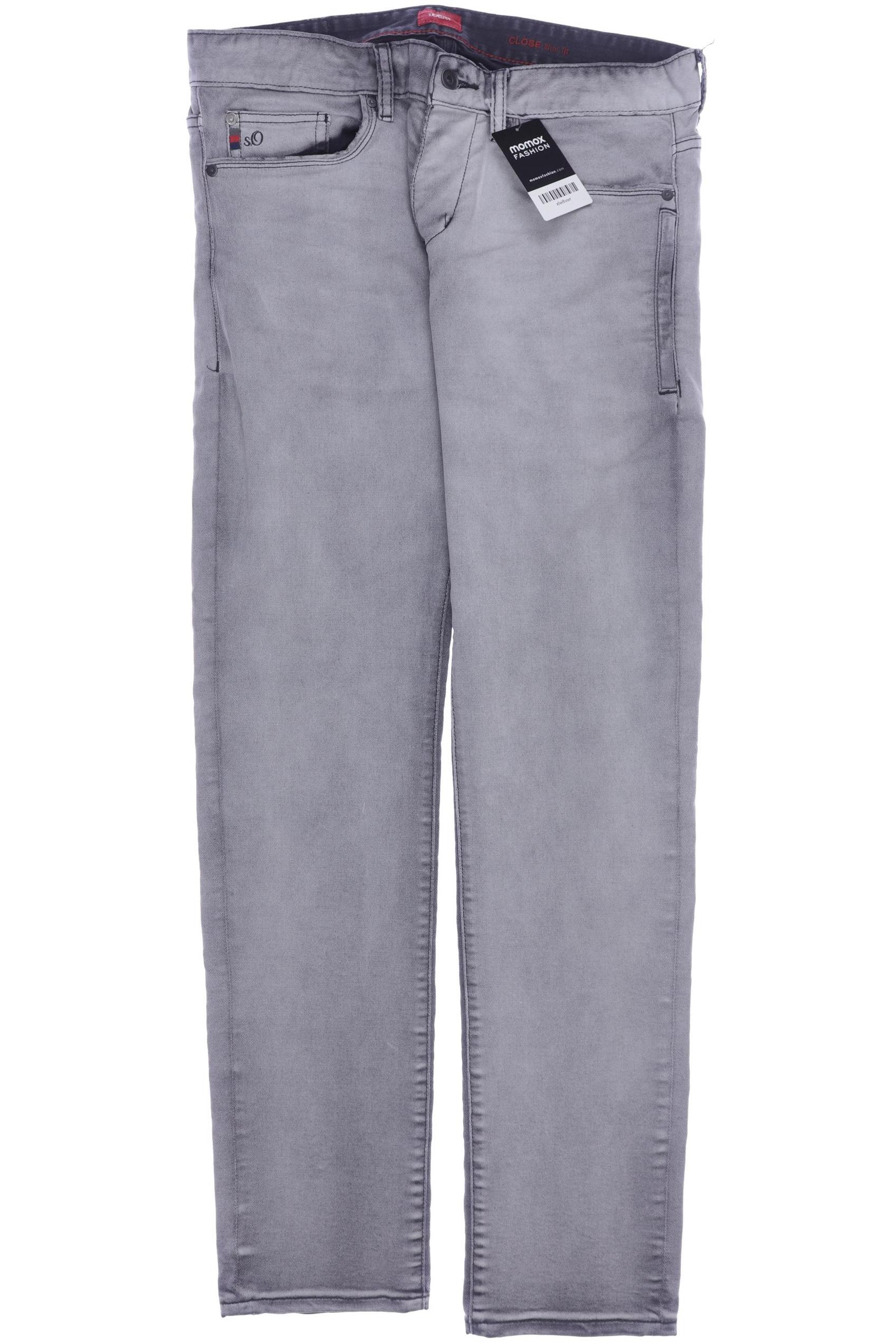 

s.Oliver Herren Jeans, grau, Gr. 34