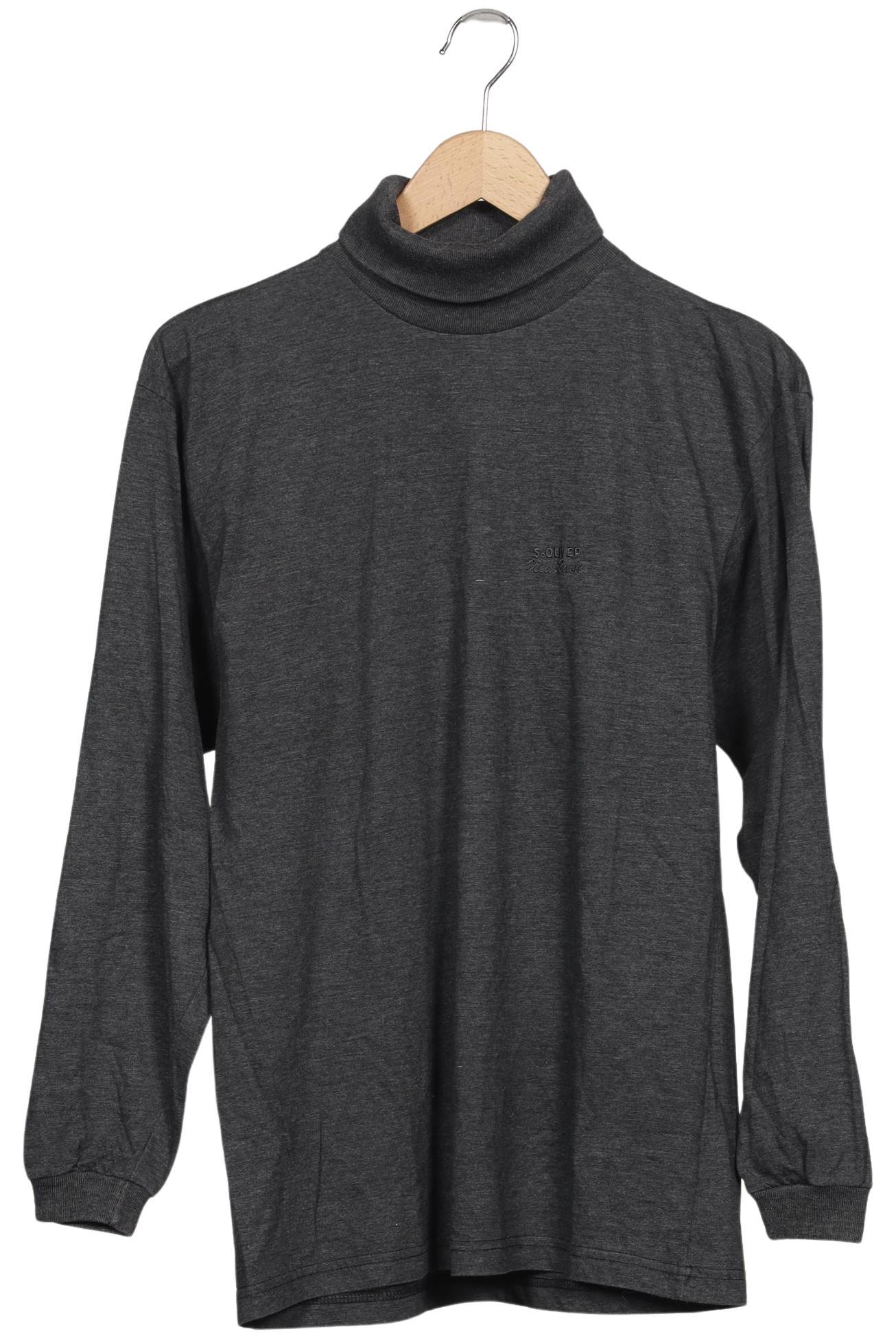 

s.Oliver Herren Langarmshirt, grau, Gr. 48