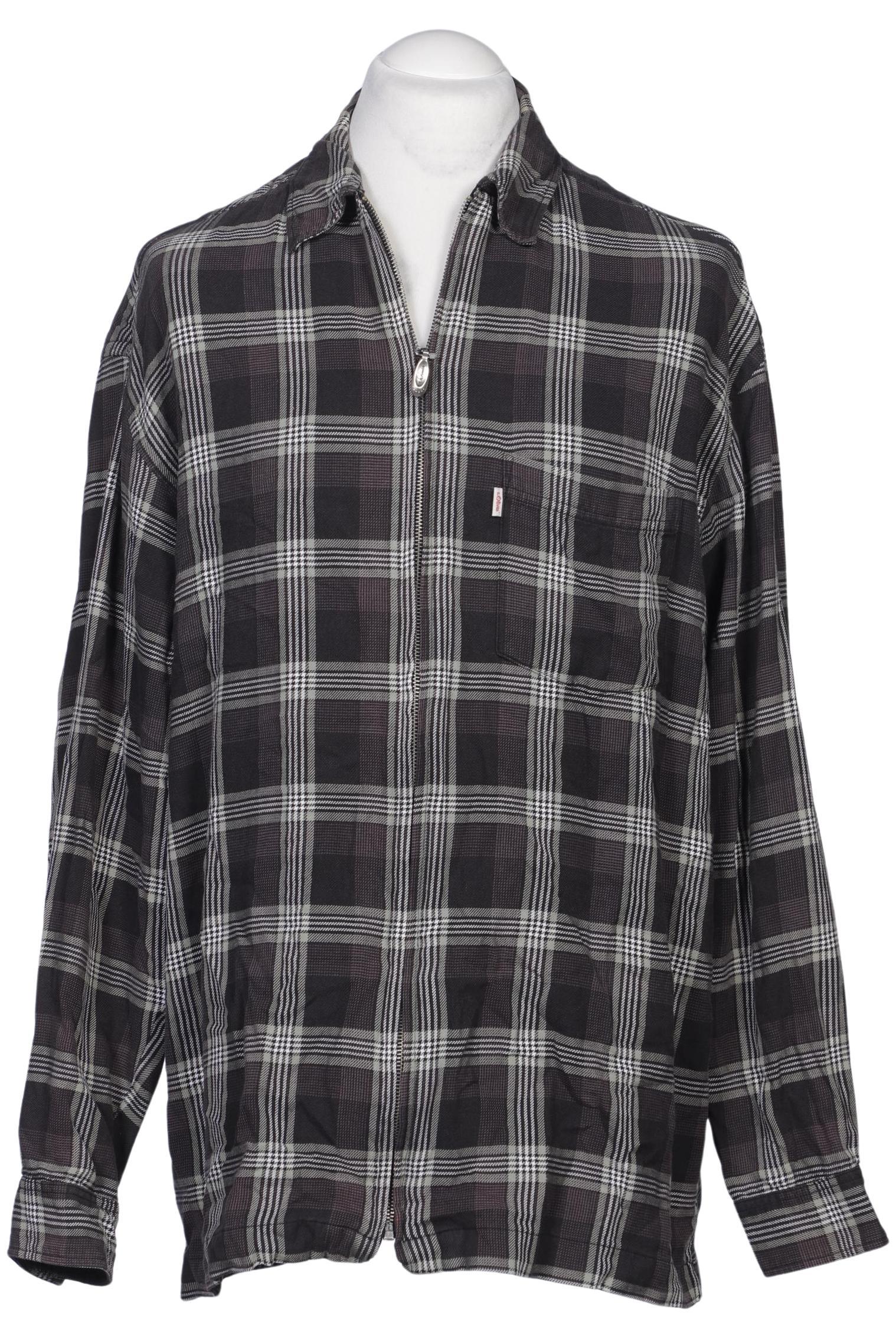 

s.Oliver Herren Hemd, grau, Gr. 54