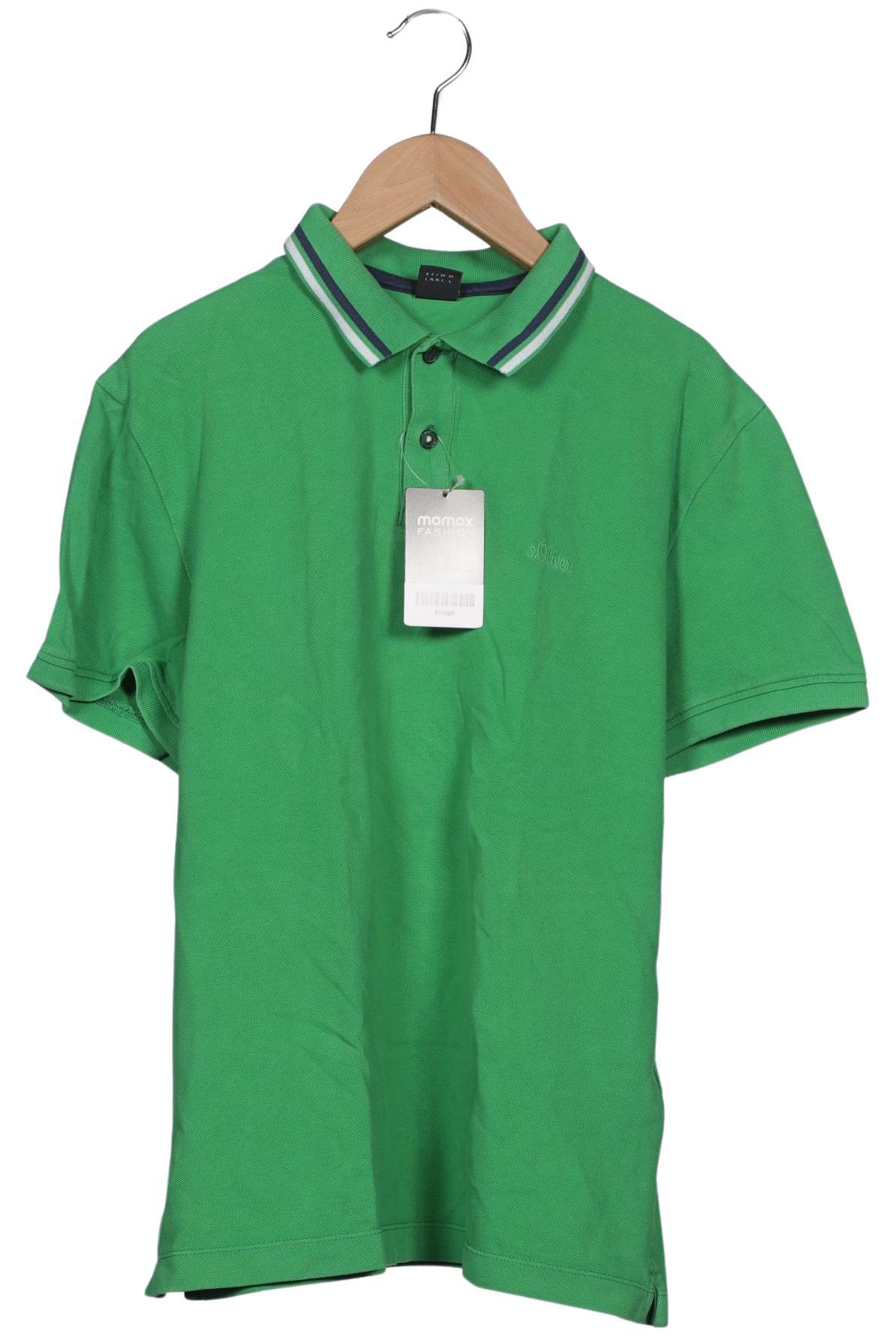 

s.Oliver Herren Poloshirt, grün, Gr. 52