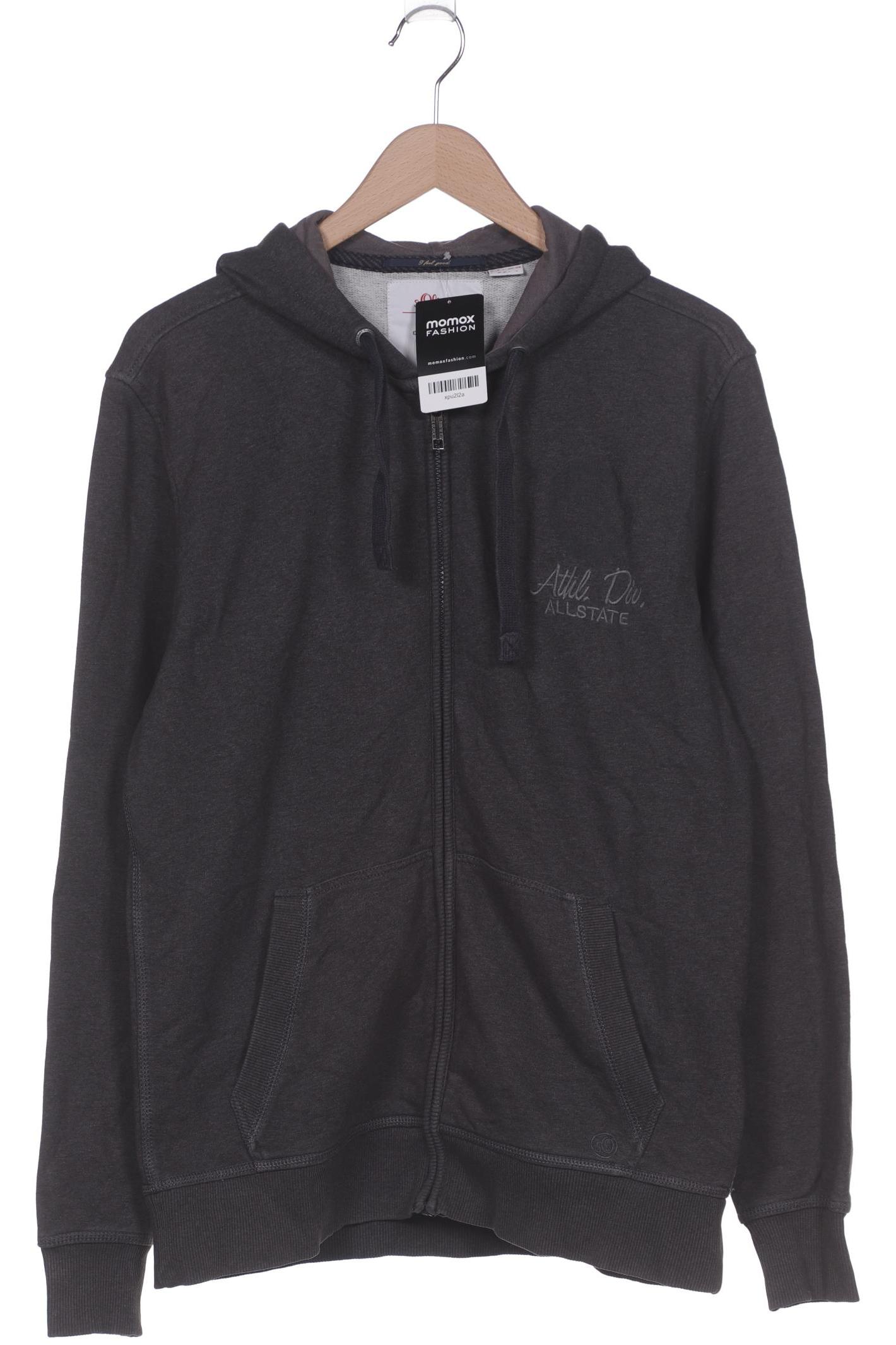 

s.Oliver Herren Kapuzenpullover, grau, Gr. 52