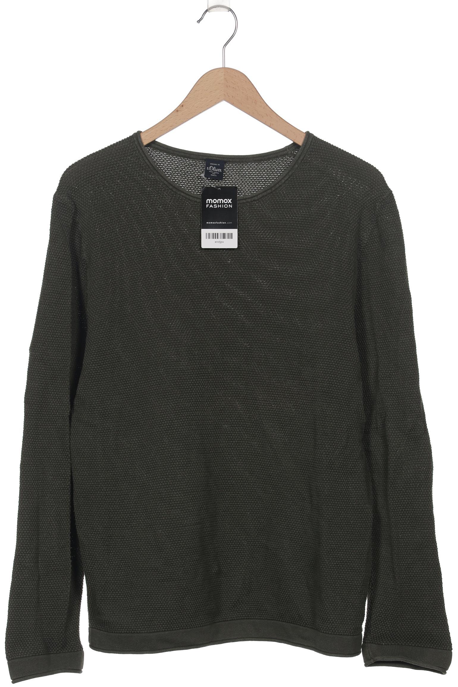

s.Oliver Herren Pullover, grün, Gr. 54