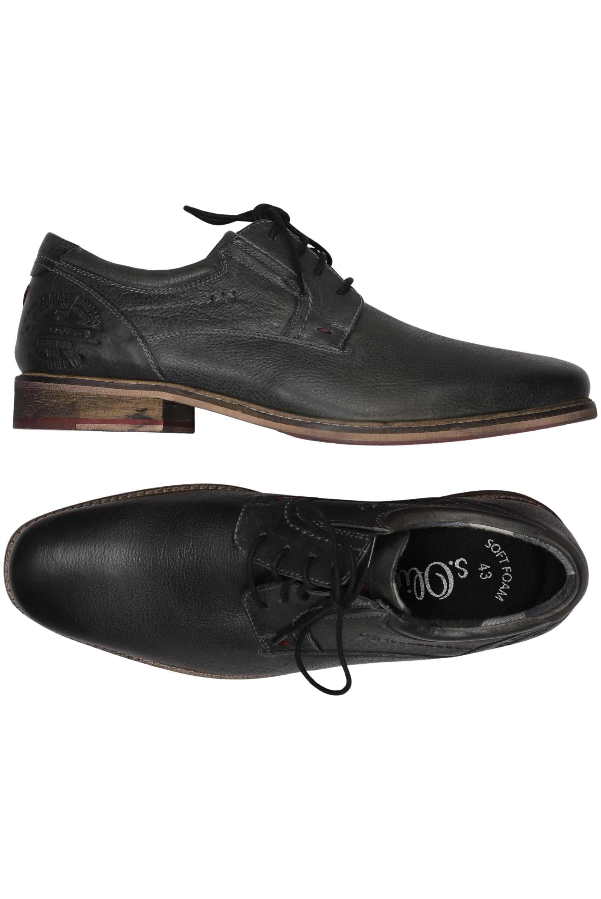 

s.Oliver Herren Halbschuh, schwarz, Gr. 43