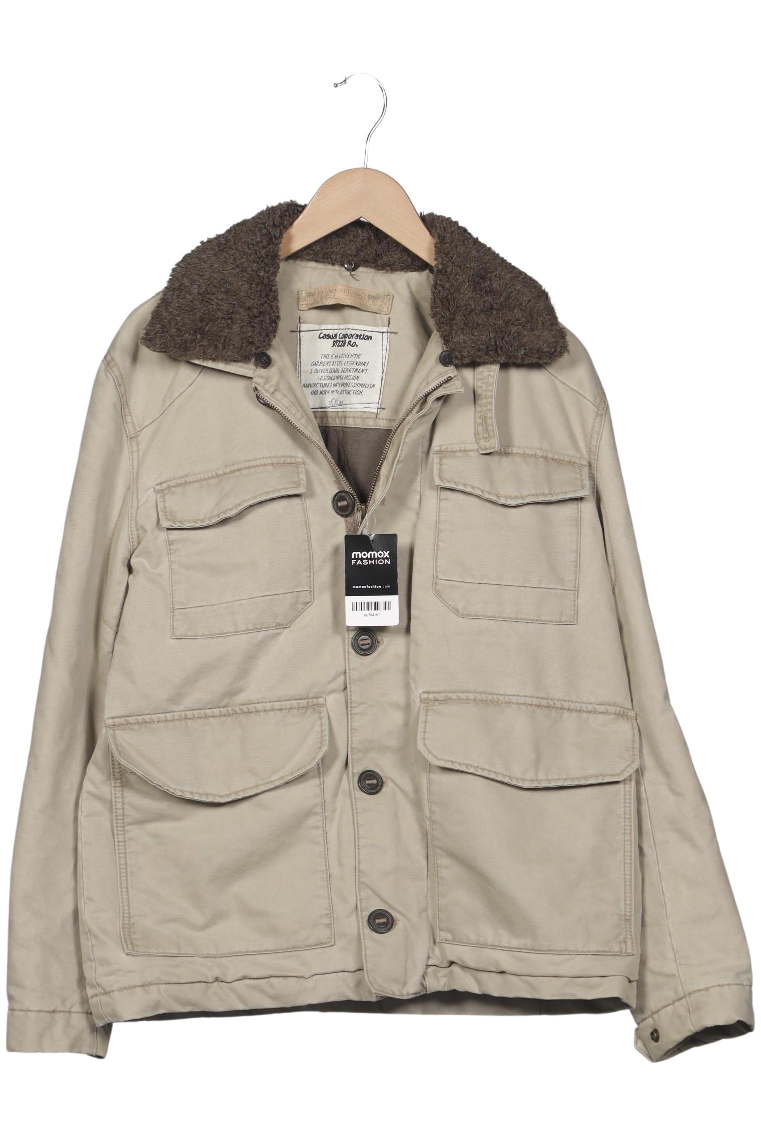 

s.Oliver Herren Jacke, beige, Gr. 48