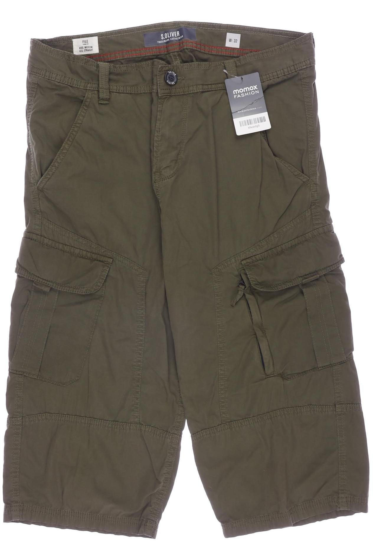 

s.Oliver Herren Shorts, grün, Gr. 32
