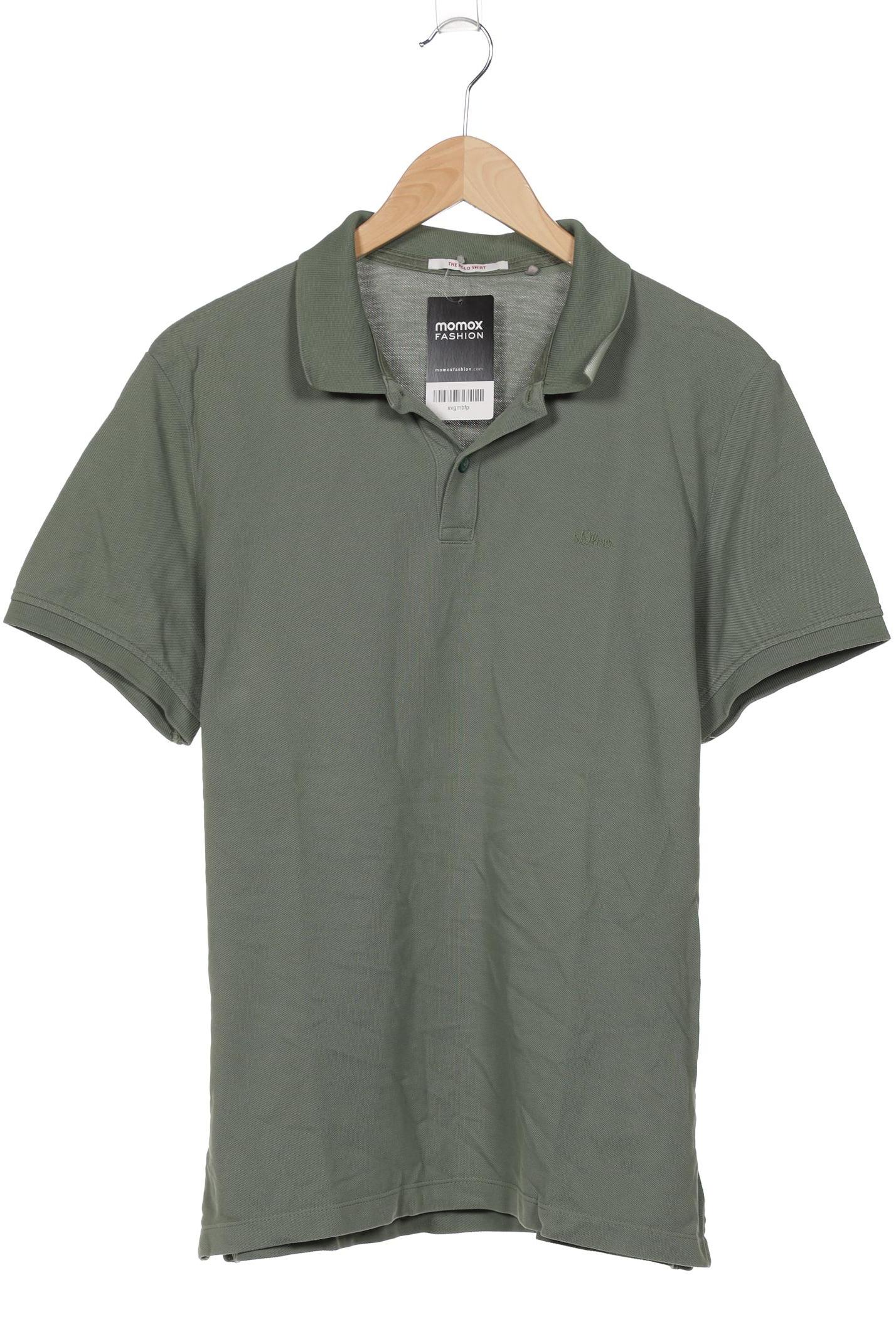 

s.Oliver Herren Poloshirt, grün, Gr. 52