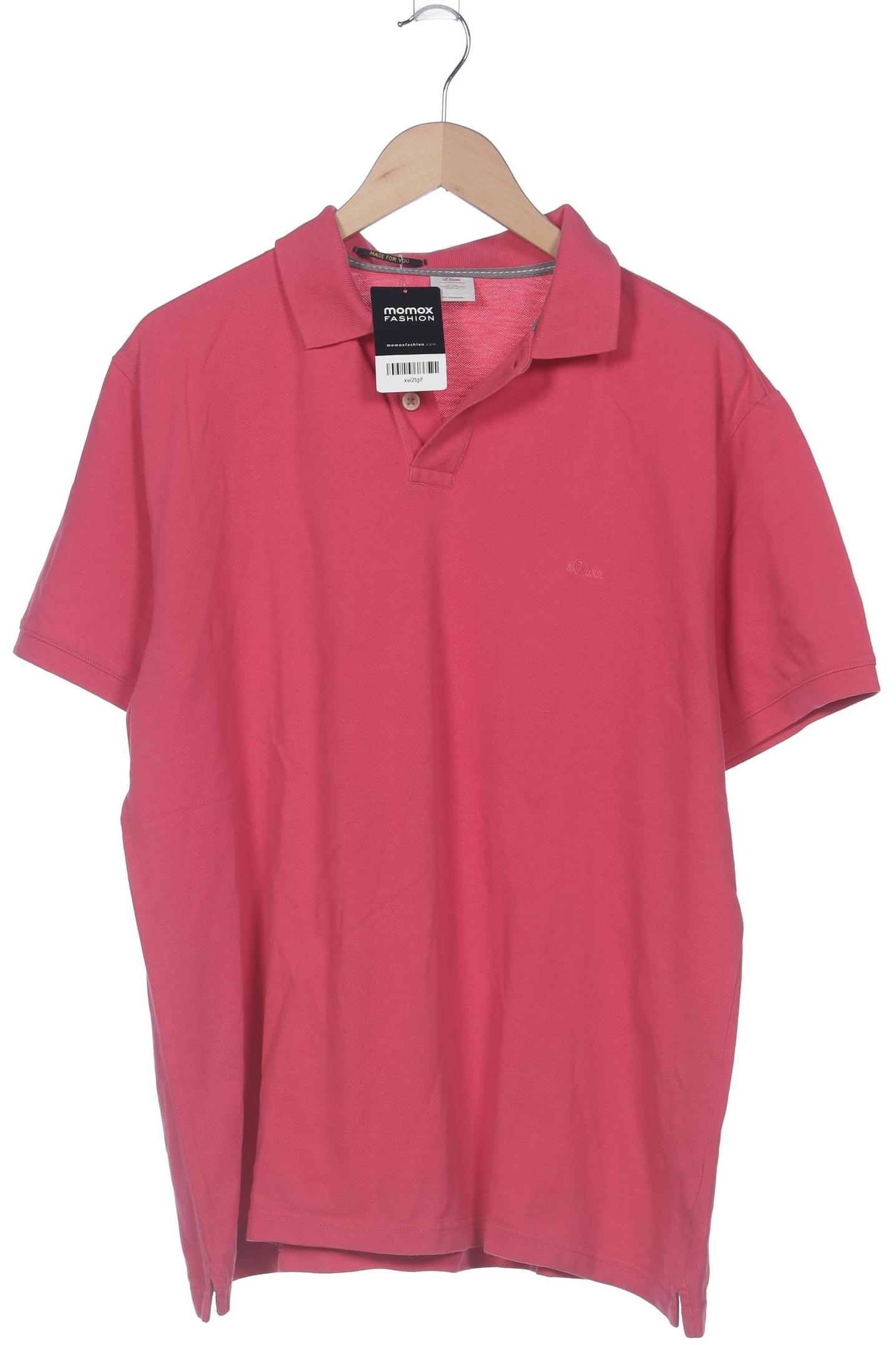 

s.Oliver Herren Poloshirt, pink, Gr. 56