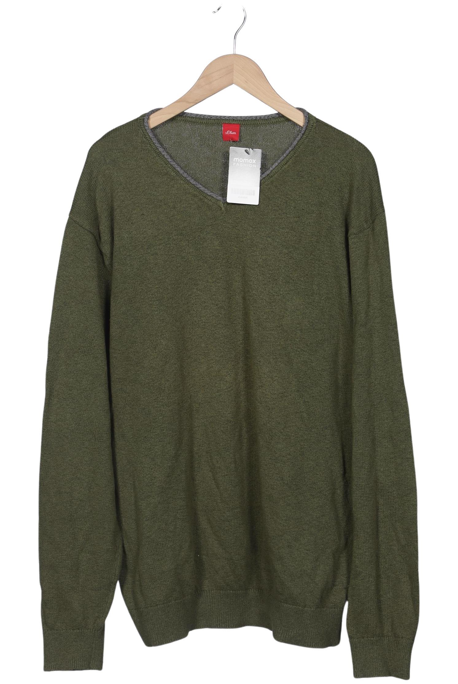 

s.Oliver Herren Pullover, grün, Gr. 58