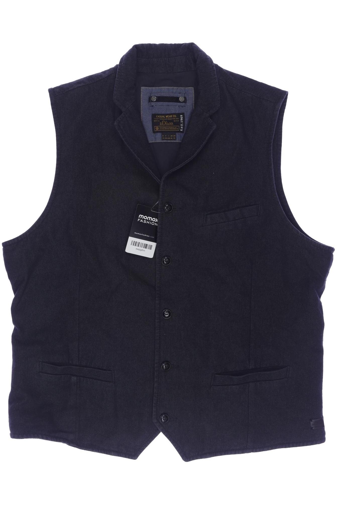 

s.Oliver Herren Weste, marineblau, Gr. 54