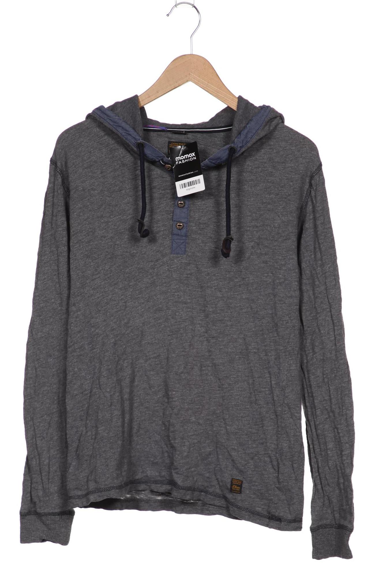 

s.Oliver Herren Kapuzenpullover, grau