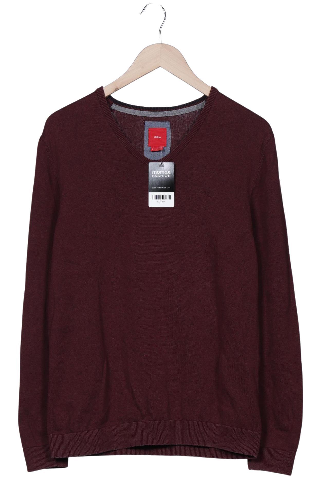 

s.Oliver Herren Pullover, bordeaux, Gr. 48