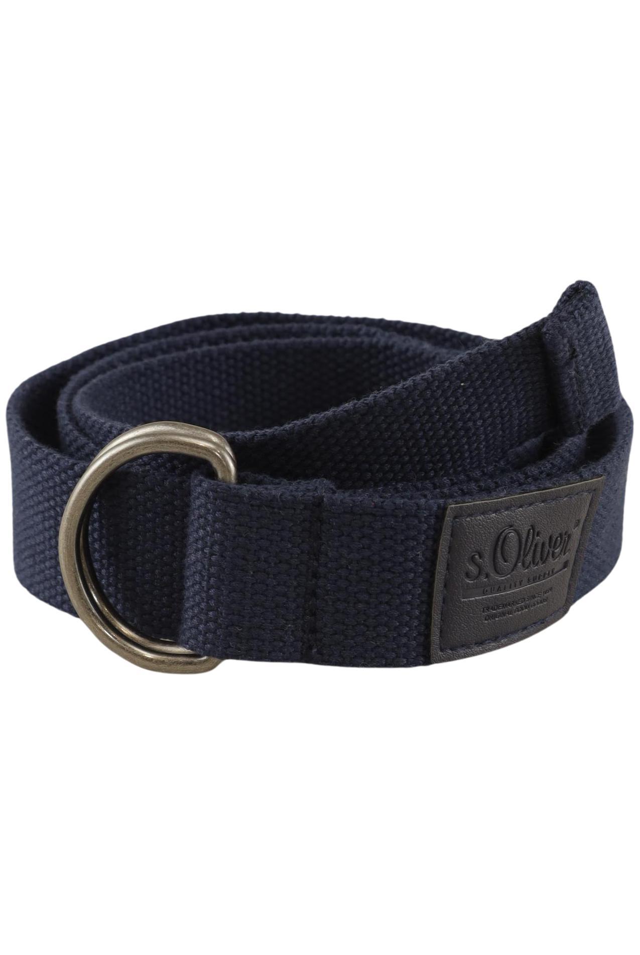 Thumbnail - s.Oliver Herren Gürtel, marineblau, Gr. 90