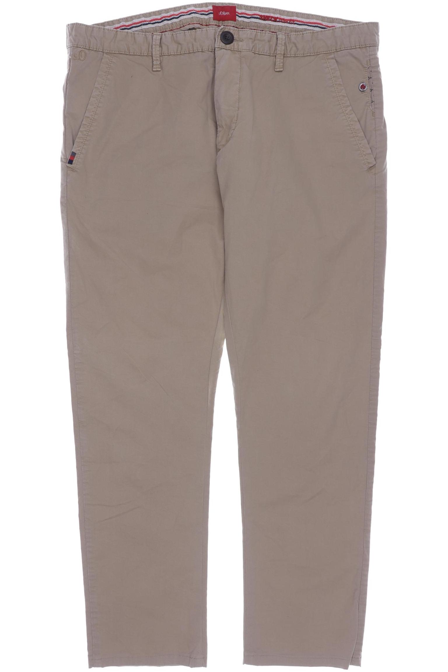 

s.Oliver Herren Stoffhose, beige, Gr. 54