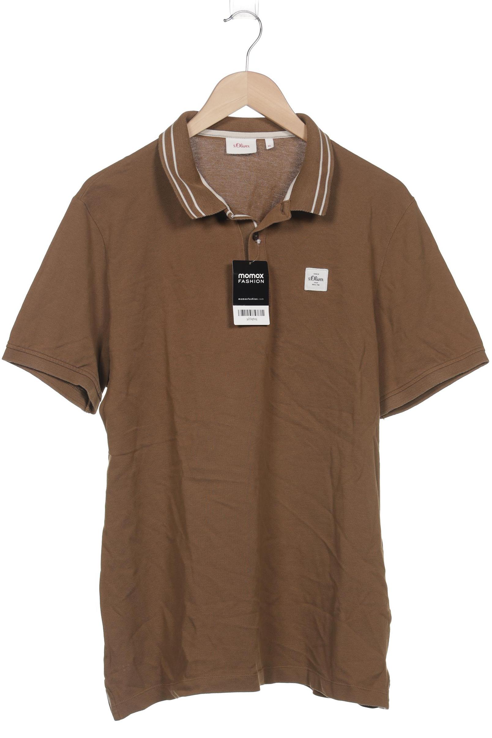 

s.Oliver Herren Poloshirt, braun, Gr. 54