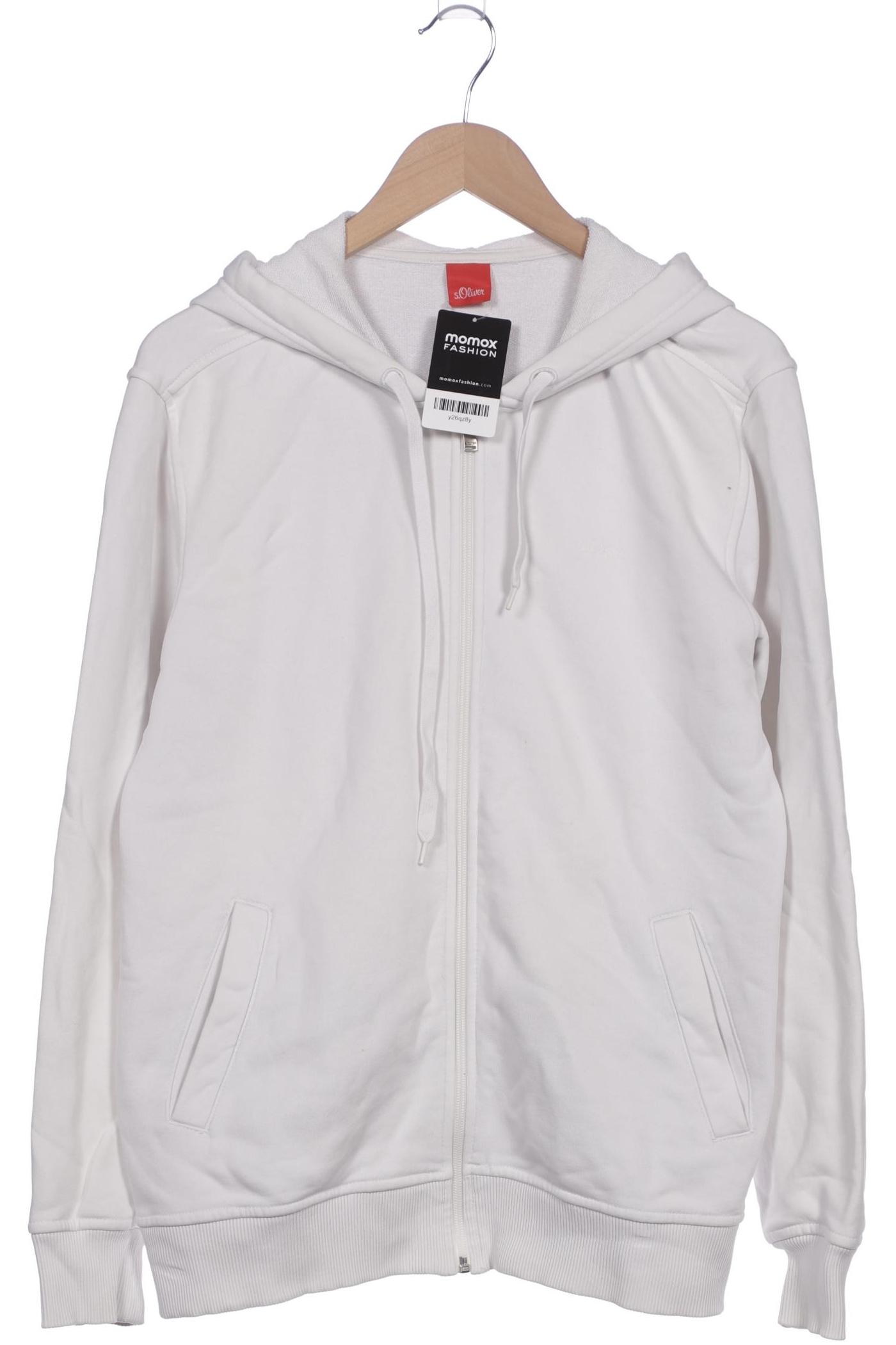 

s.Oliver Herren Kapuzenpullover, weiß, Gr. 52