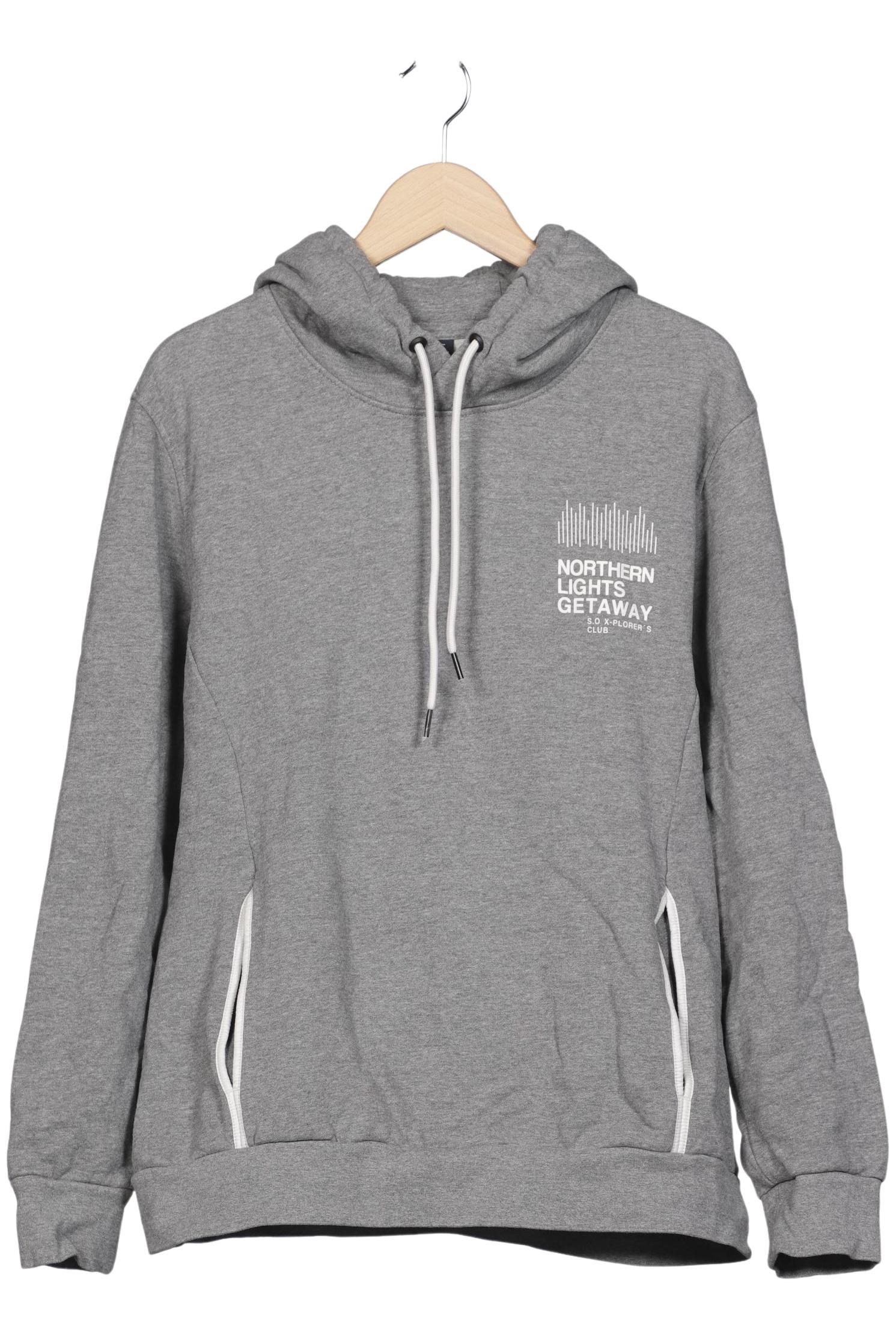 

s.Oliver Herren Kapuzenpullover, grau, Gr. 54