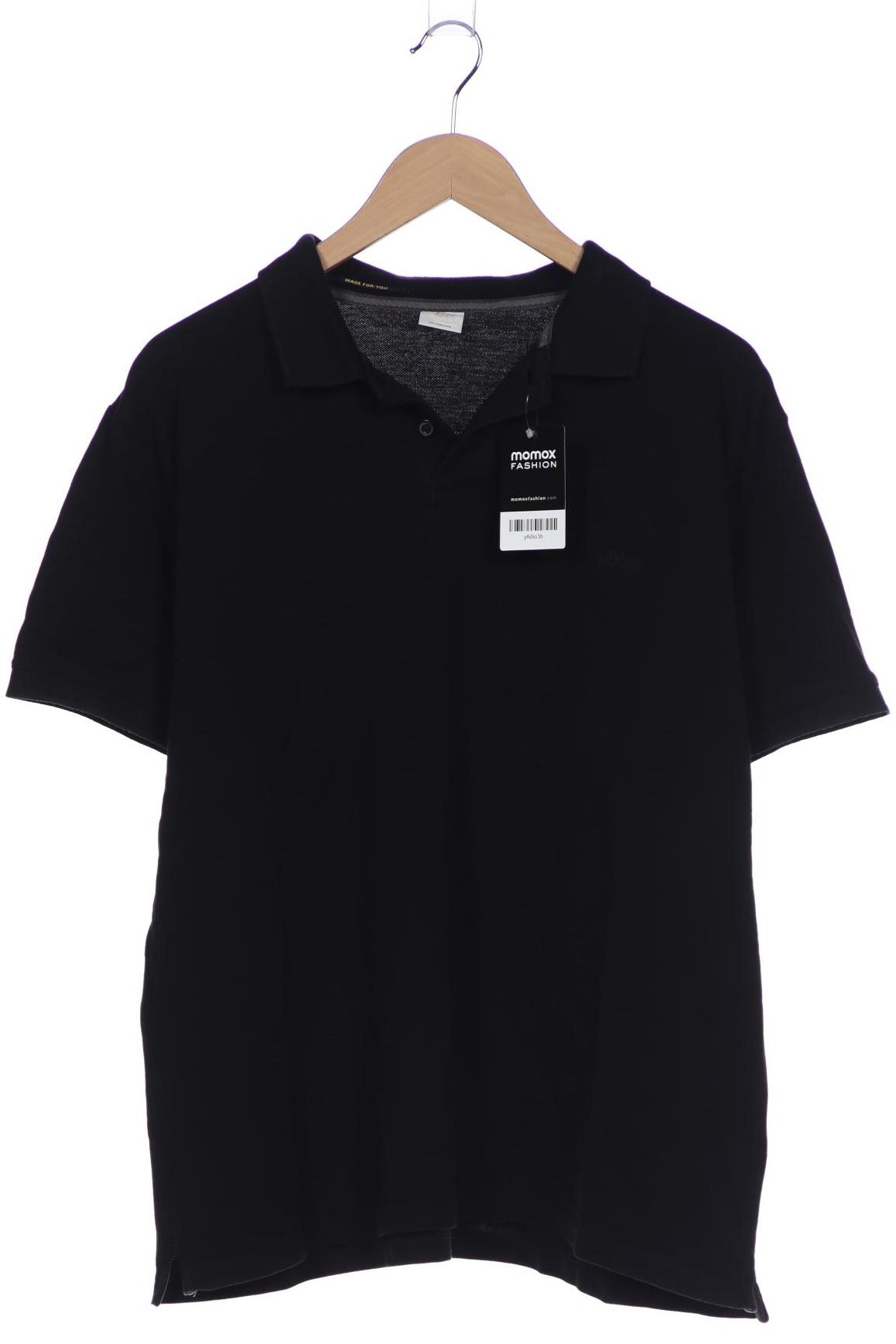 

s.Oliver Herren Poloshirt, schwarz, Gr. 54