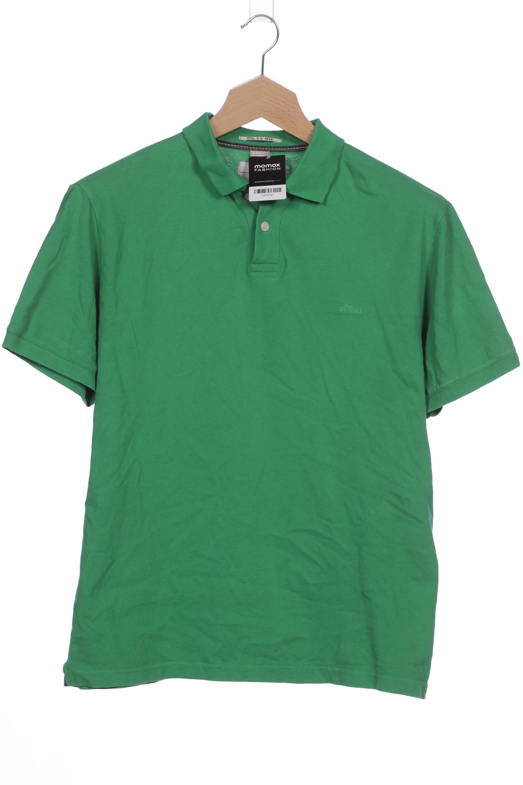 

s.Oliver Herren Poloshirt, grün, Gr. 56