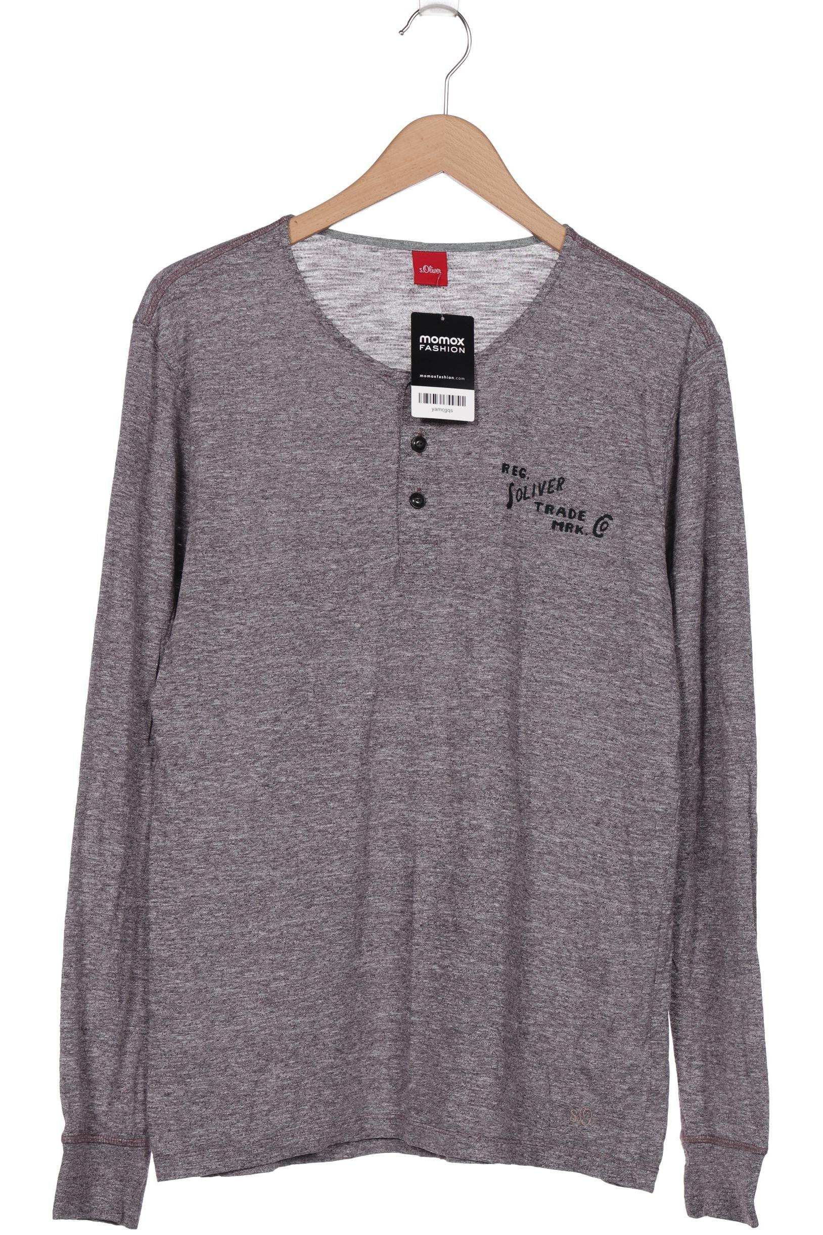 

s.Oliver Herren Langarmshirt, pink