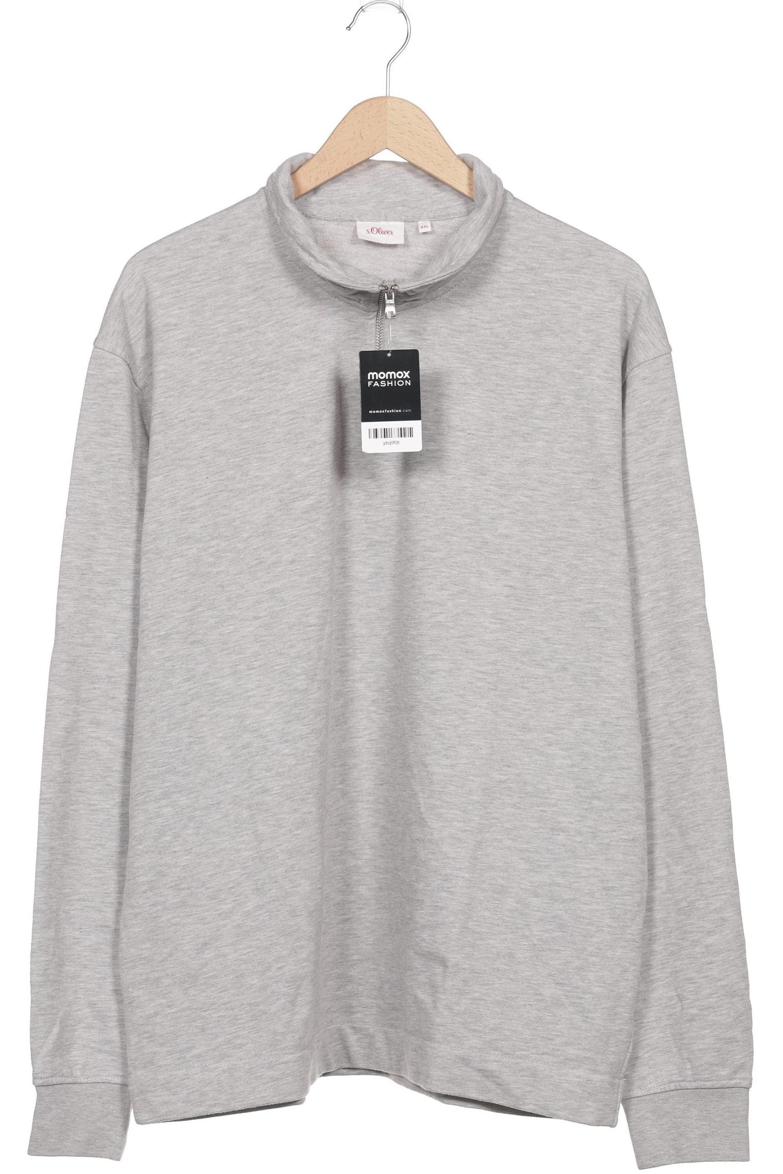 

s.Oliver Herren Sweatshirt, grau, Gr. 56