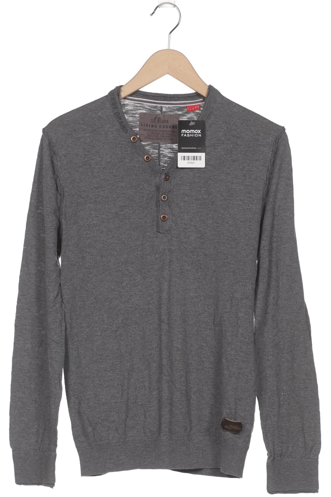 

s.Oliver Herren Pullover, grau, Gr. 52