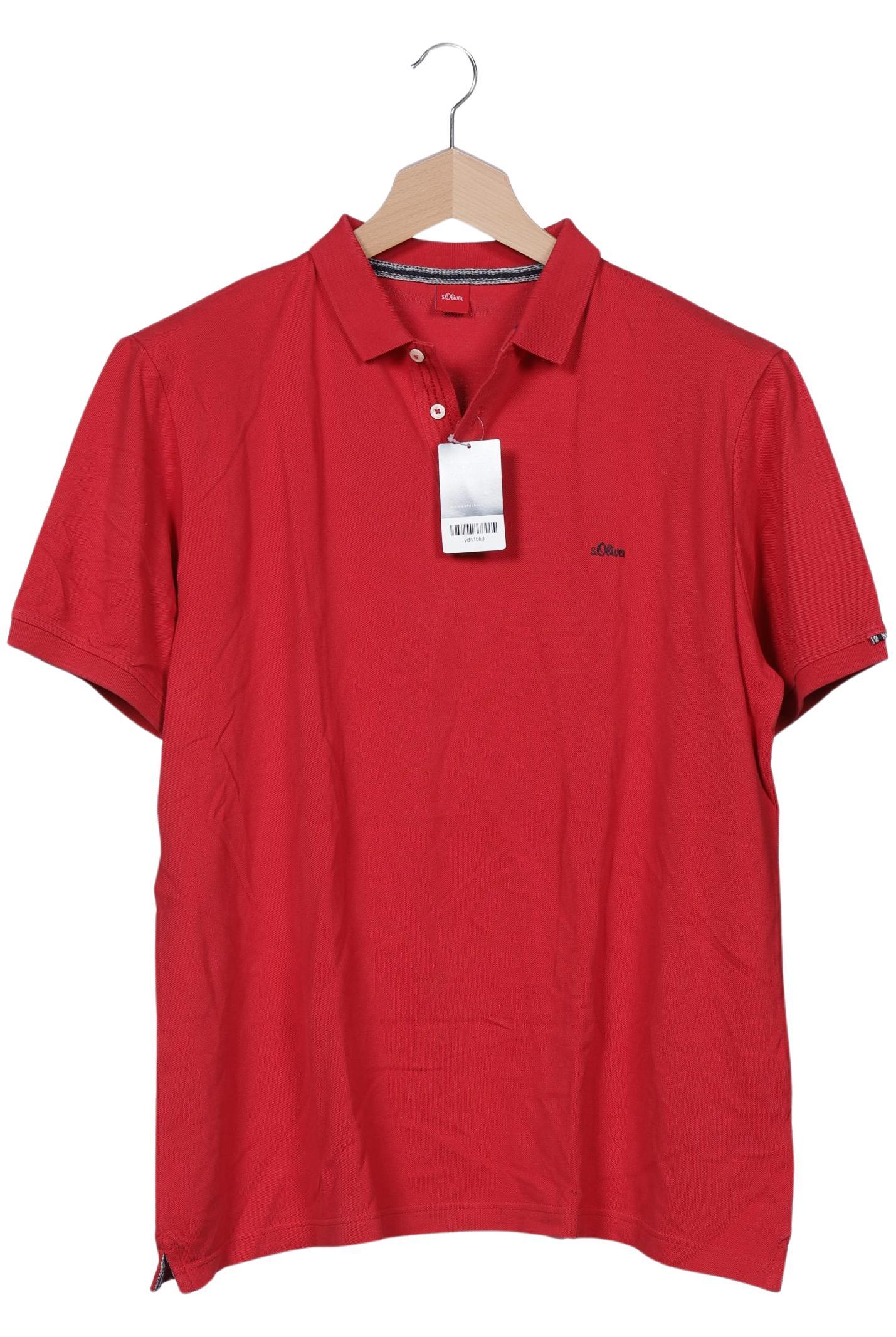 

s.Oliver Herren Poloshirt, rot, Gr. 56