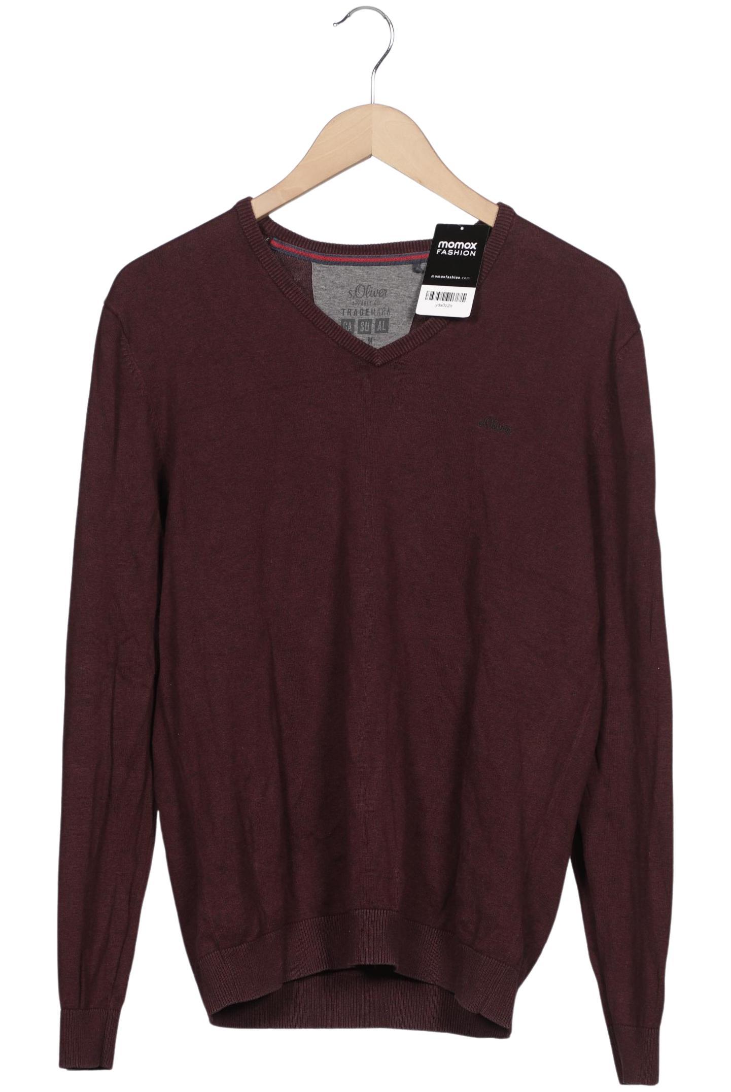 

s.Oliver Herren Pullover, bordeaux, Gr. 48