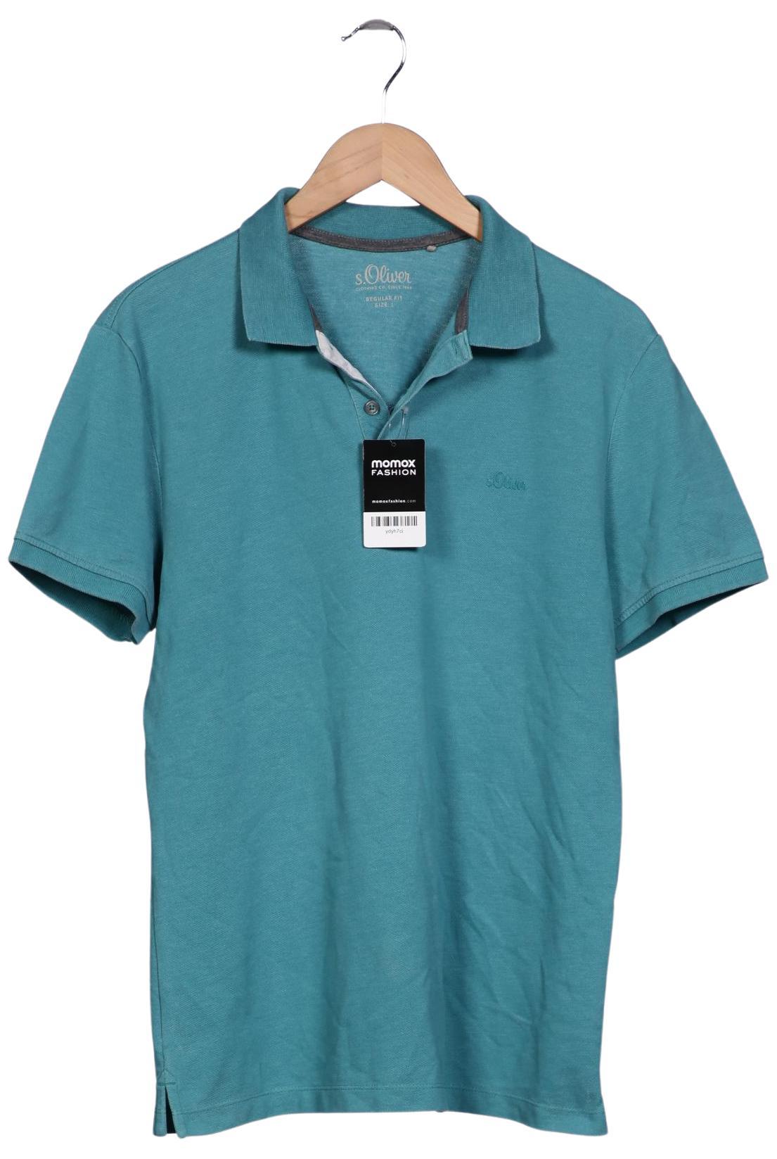 

s.Oliver Herren Poloshirt, türkis, Gr. 52