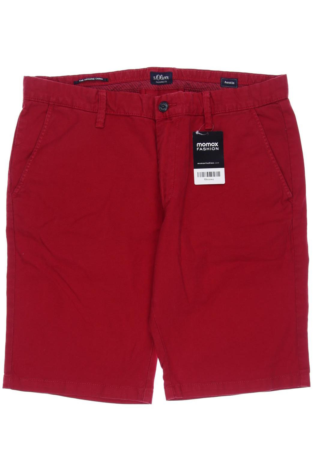 

s.Oliver Herren Shorts, rot, Gr. 33