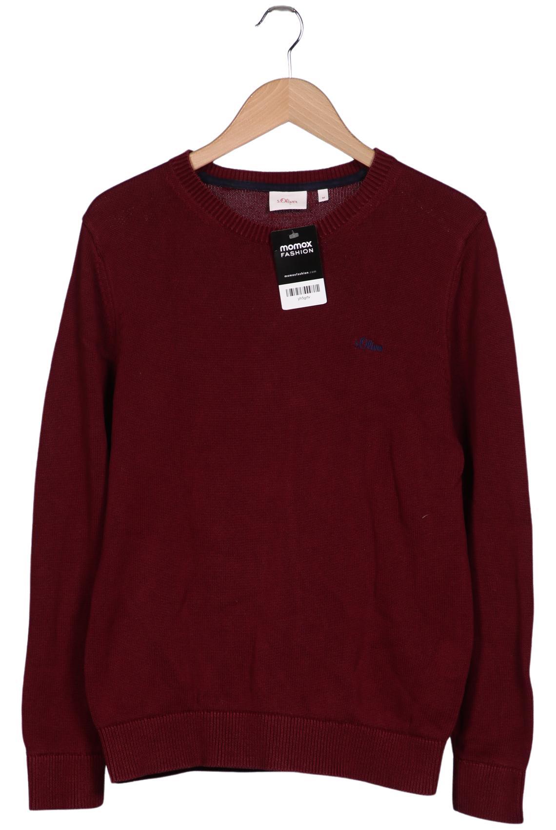 

s.Oliver Herren Pullover, bordeaux, Gr. 48