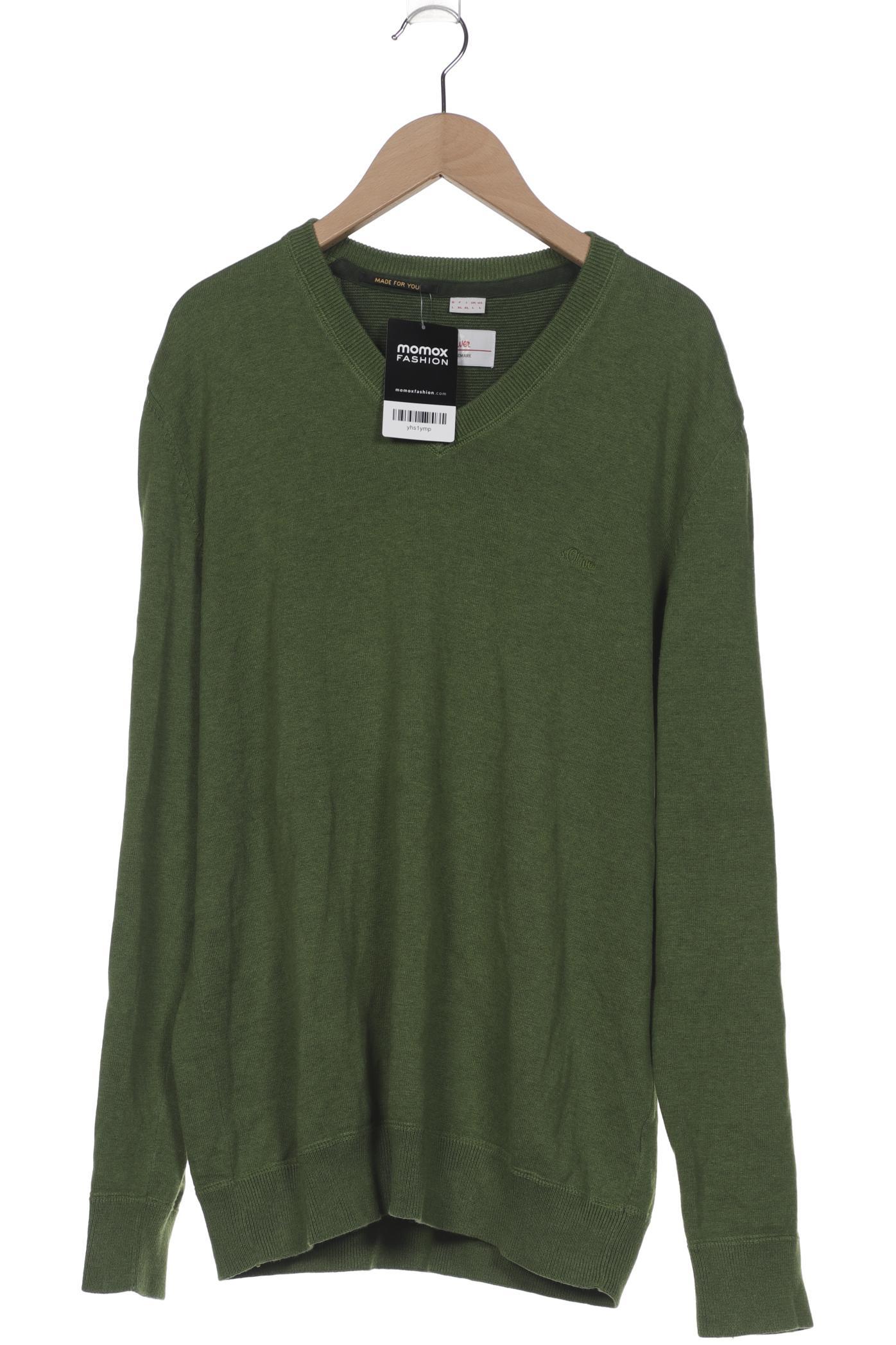 

s.Oliver Herren Pullover, grün, Gr. 52